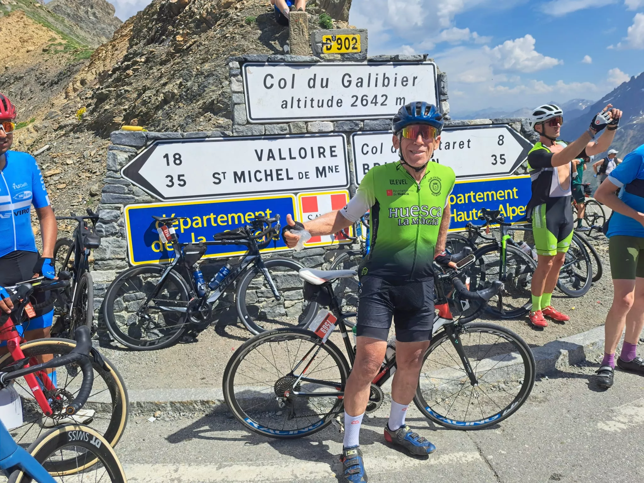 Miguel Ramón en la Alpi 4000 y en la Marmotte Alpes