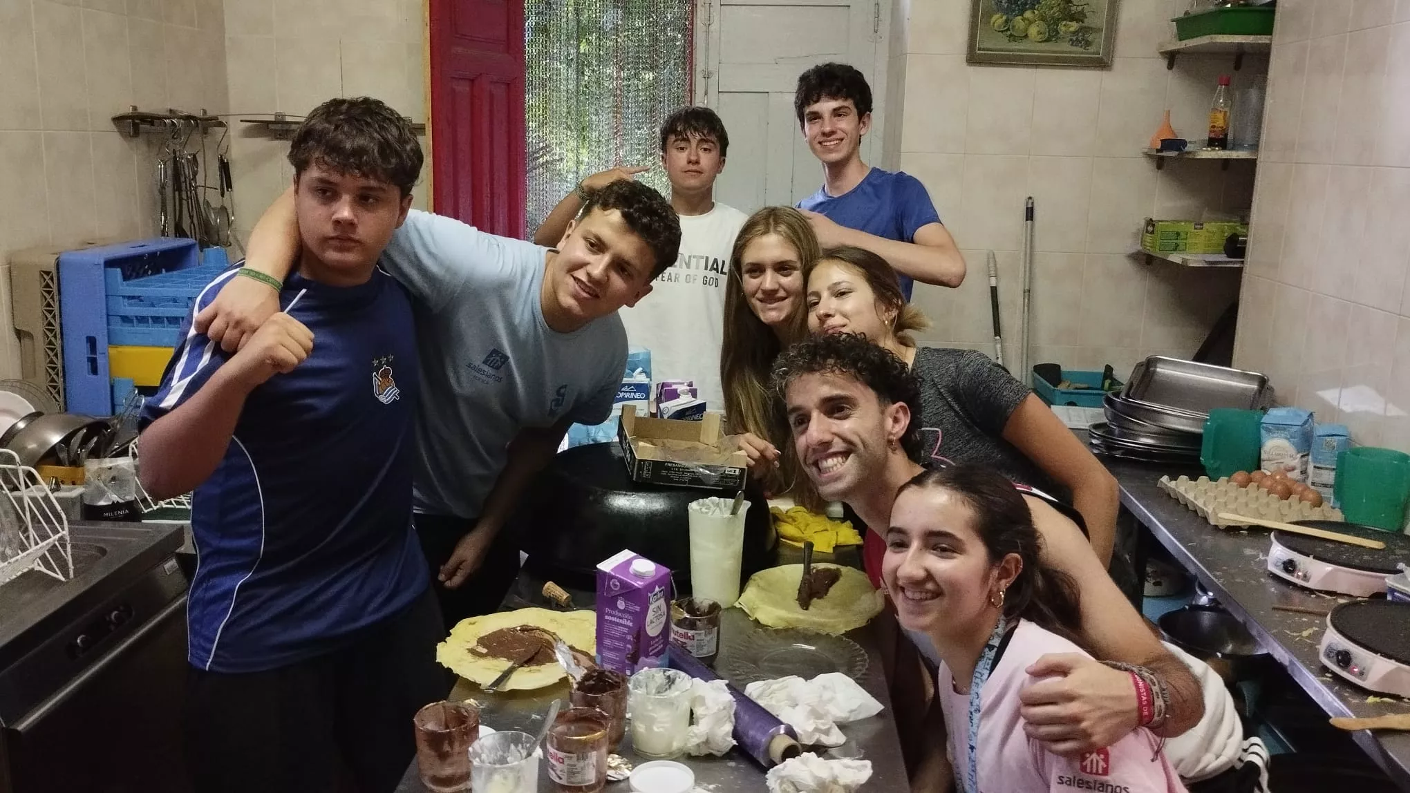 Convivencias del Centro Juvenil Salesiano de Huesca en Villanúa. Foto Centro Juvenil Salesiano