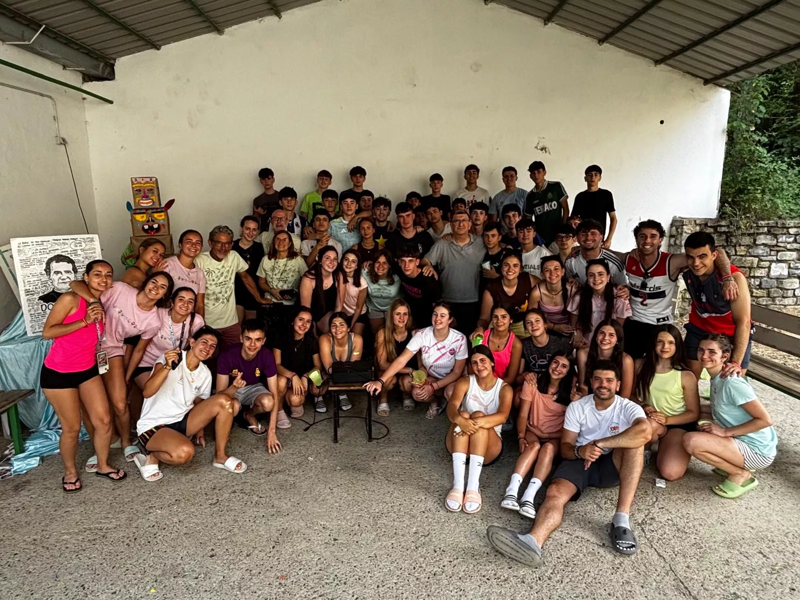 Convivencias del Centro Juvenil Salesiano de Huesca en Villanúa. Foto Centro Juvenil Salesiano