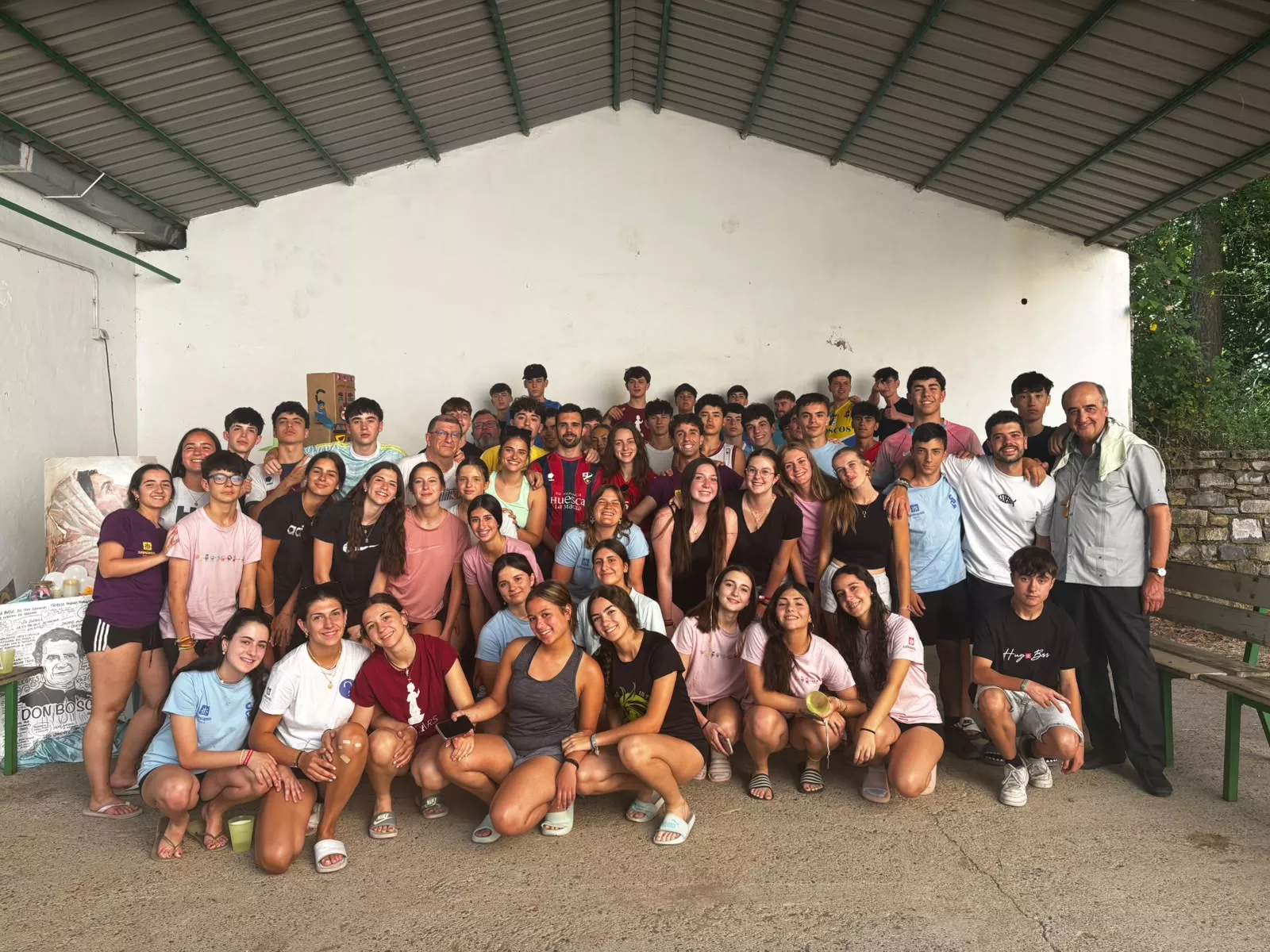 Convivencias del Centro Juvenil Salesiano de Huesca en Villanúa. Foto Centro Juvenil Salesiano