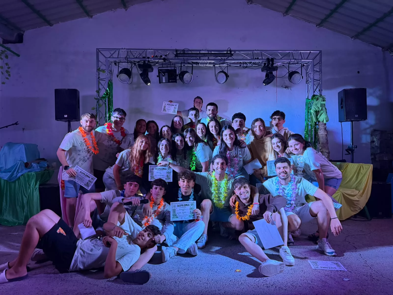 Convivencias del Centro Juvenil Salesiano de Huesca en Villanúa. Foto Centro Juvenil Salesiano