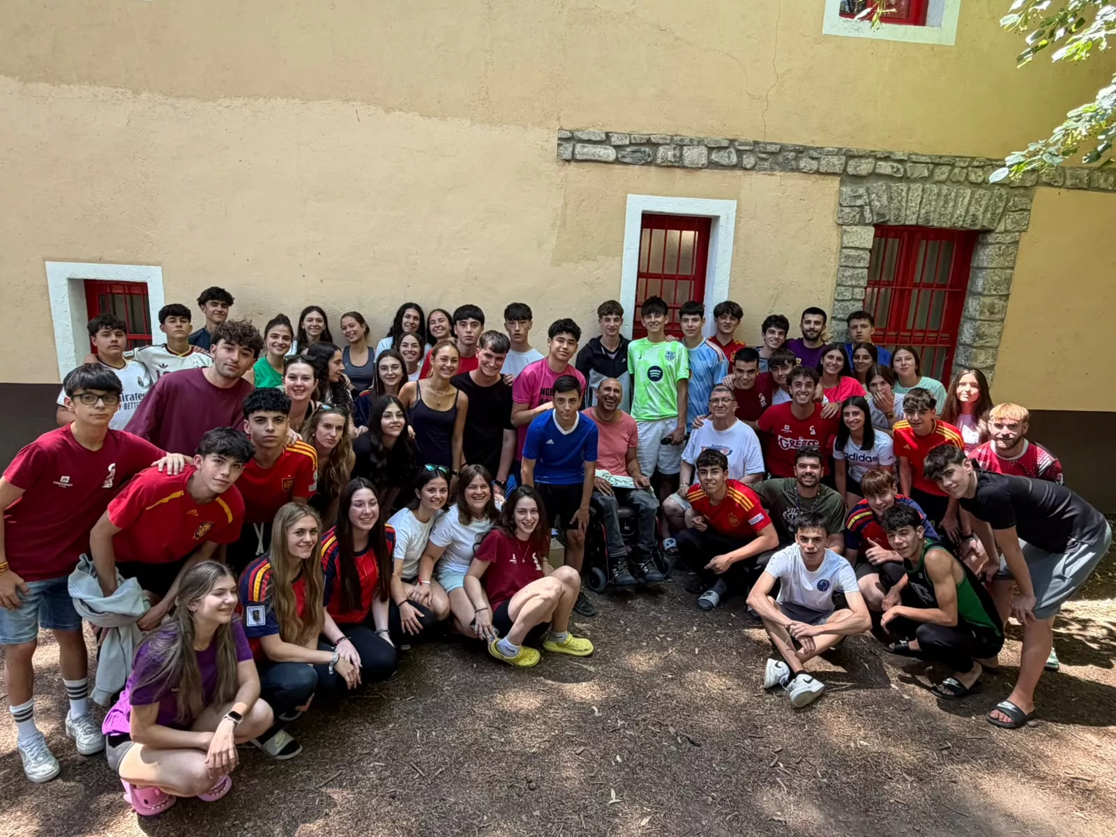Convivencias del Centro Juvenil Salesiano de Huesca en Villanúa. Foto Centro Juvenil Salesiano