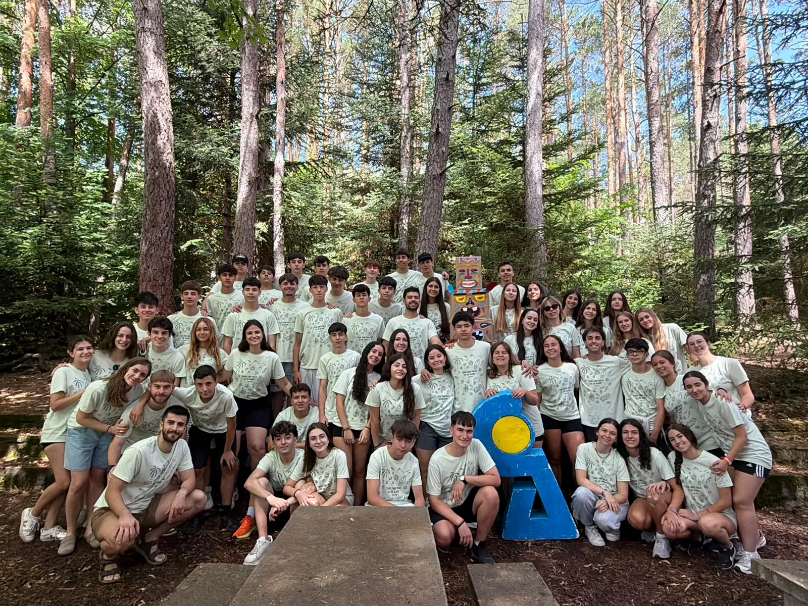 Convivencias del Centro Juvenil Salesiano de Huesca en Villanúa. Foto Centro Juvenil Salesiano