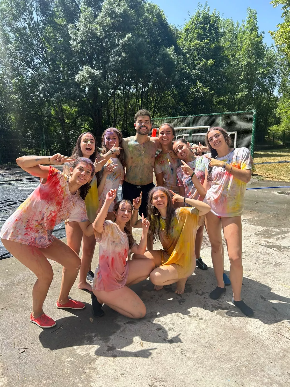 Convivencias del Centro Juvenil Salesiano de Huesca en Villanúa. Foto Centro Juvenil Salesiano