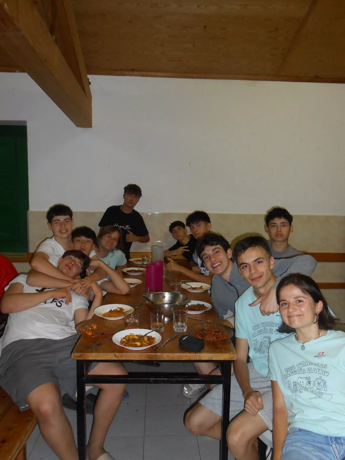 Convivencias del Centro Juvenil Salesiano de Huesca en Villanúa. Foto Centro Juvenil Salesiano