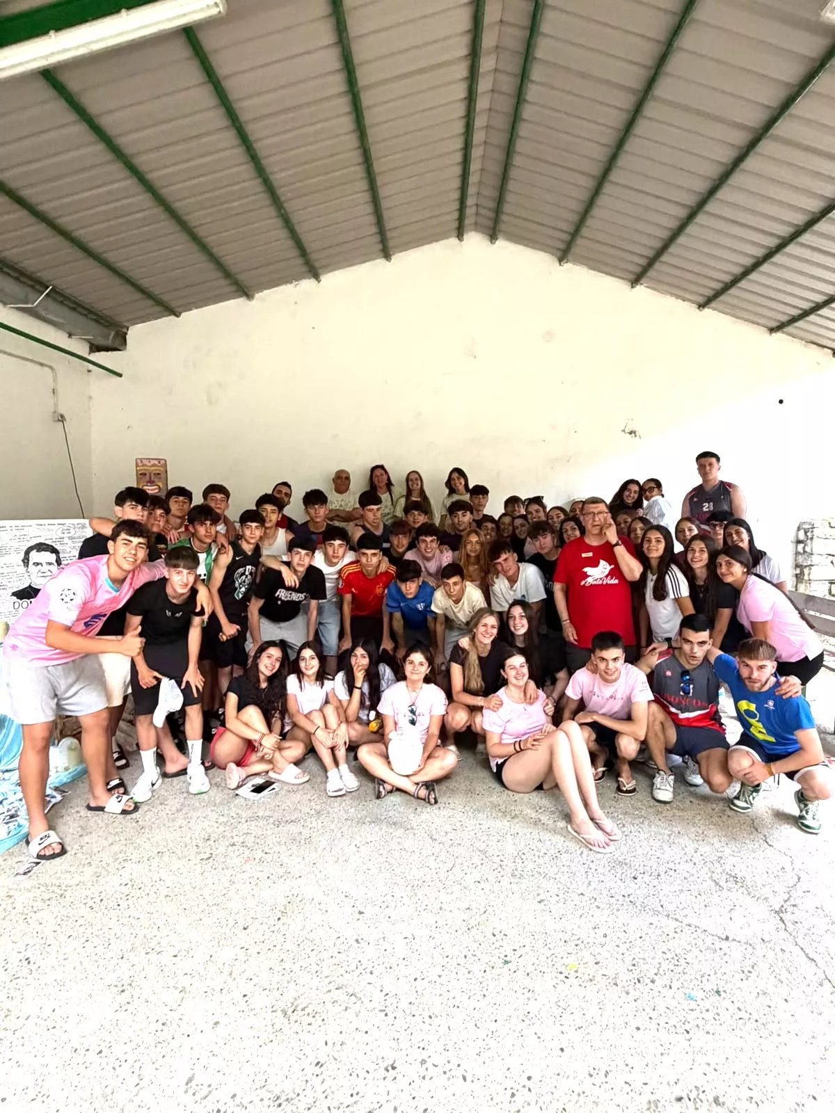 Convivencias del Centro Juvenil Salesiano de Huesca en Villanúa. Foto Centro Juvenil Salesiano