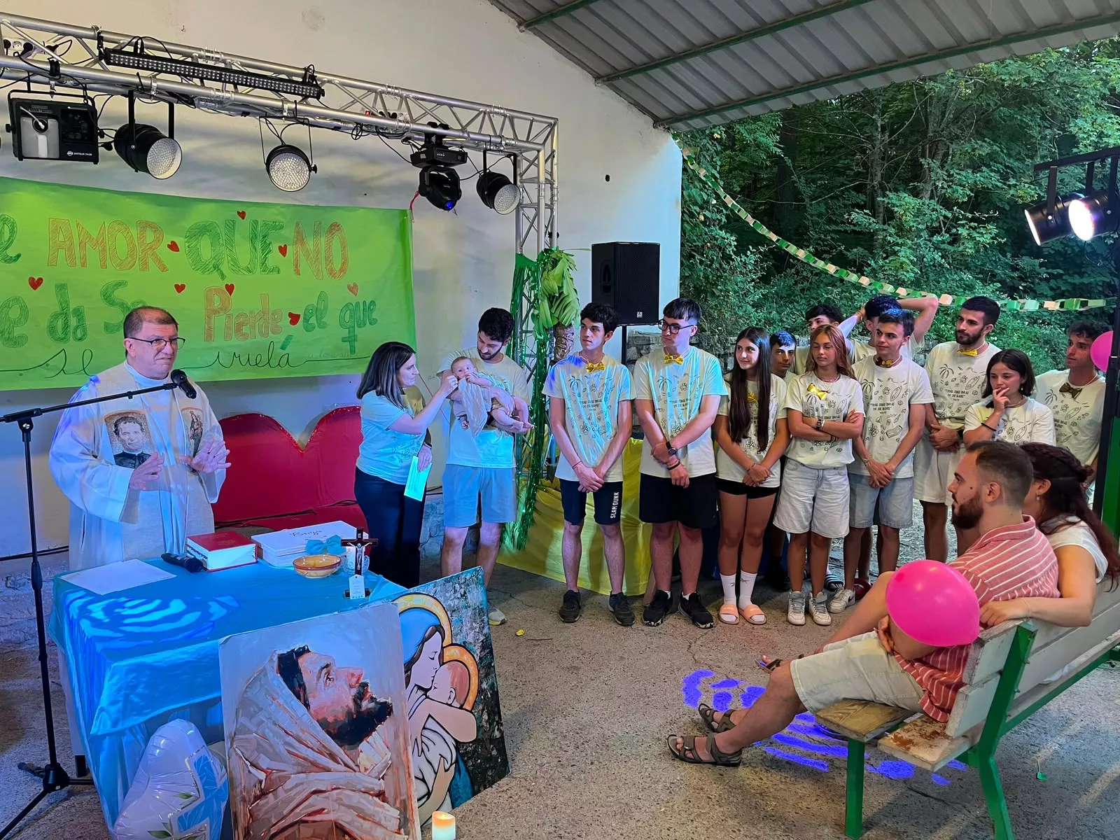 Convivencias del Centro Juvenil Salesiano de Huesca en Villanúa. Foto Centro Juvenil Salesiano