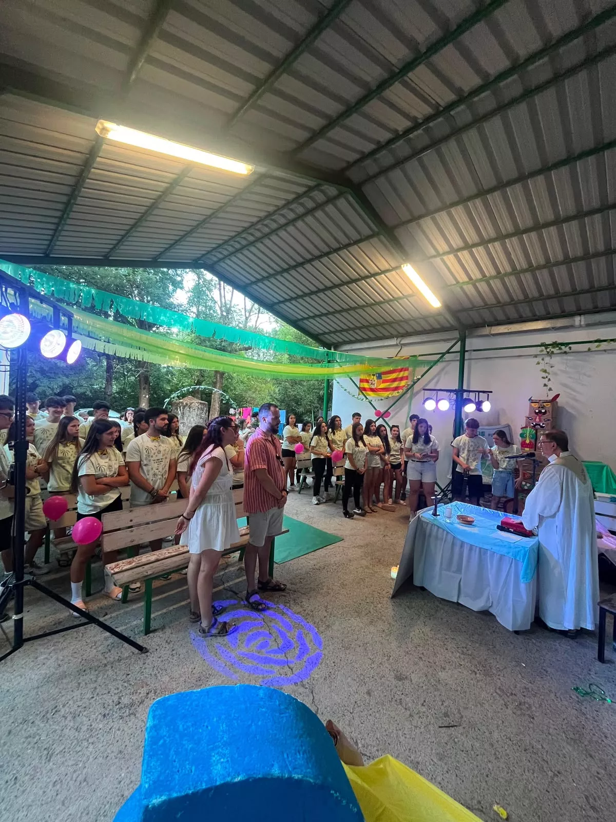 Convivencias del Centro Juvenil Salesiano de Huesca en Villanúa. Foto Centro Juvenil Salesiano