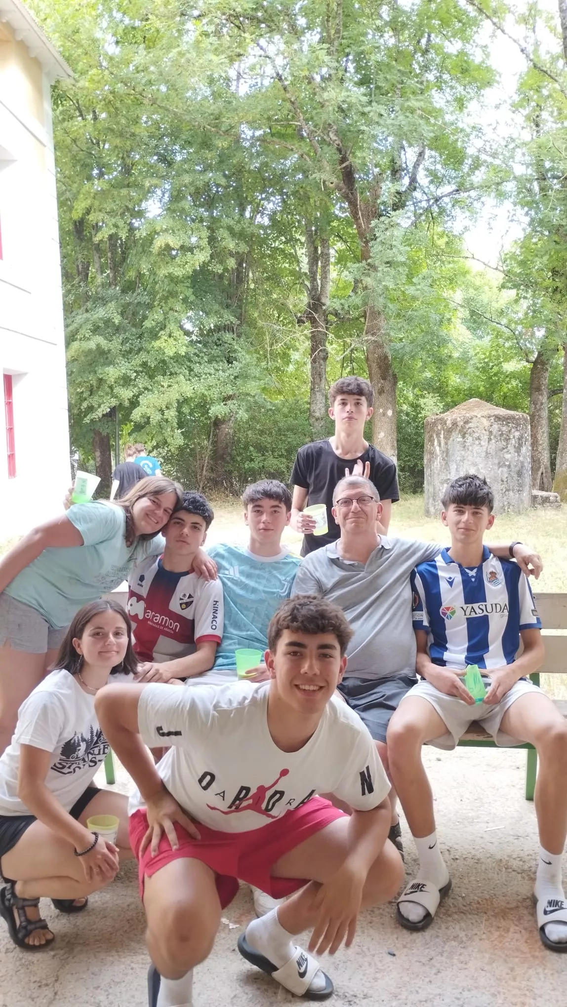 Convivencias del Centro Juvenil Salesiano de Huesca en Villanúa. Foto Centro Juvenil Salesiano