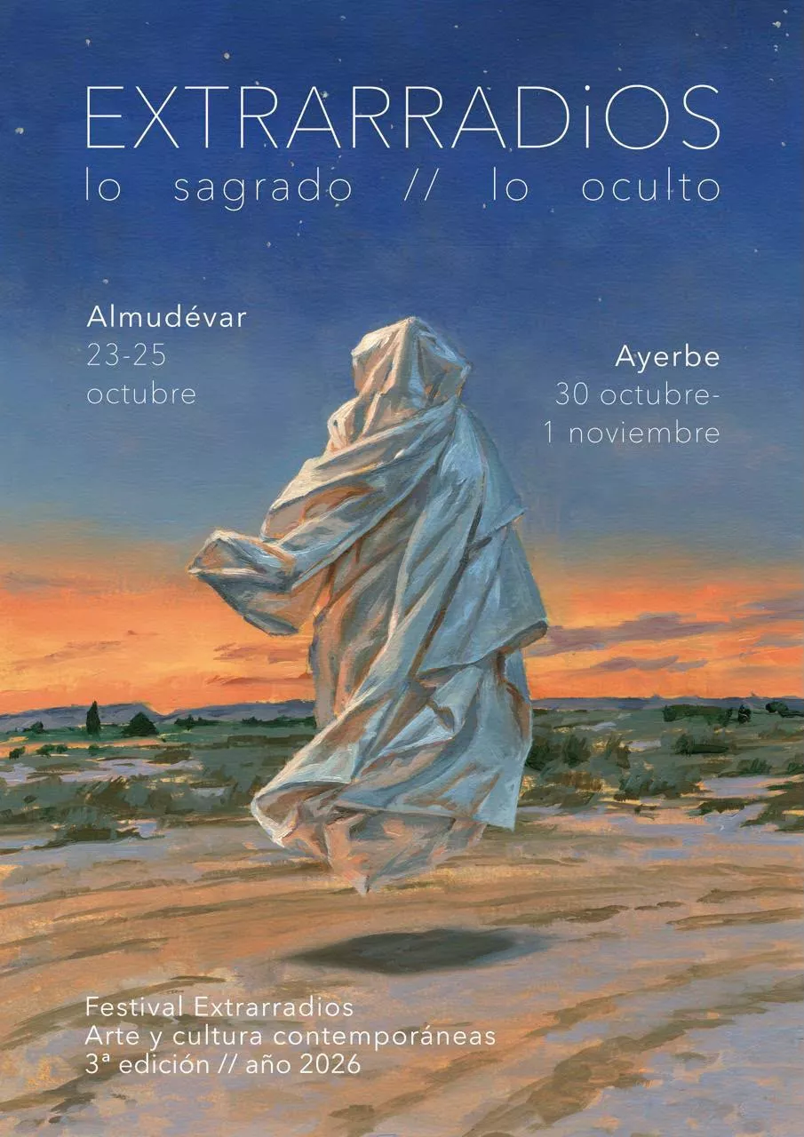 El cartel de Extrarradios lo ha realizado Javier Aquilué.