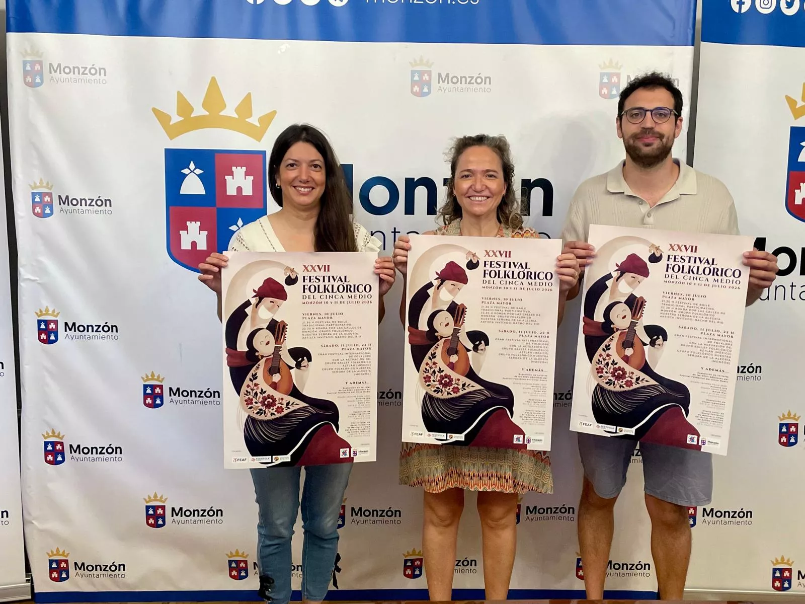 Presentación del Festival Folklorico del Cinca Medio.