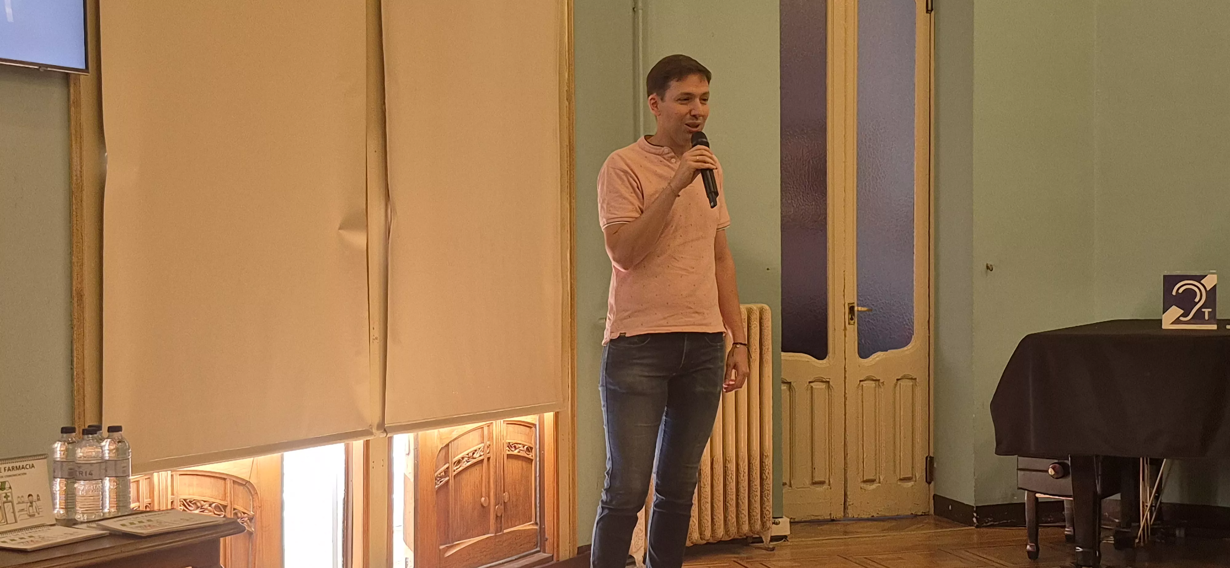 Ignacio Compairé  ha colaborado en el proyecto de Cadis. Foto Myriam Martínez