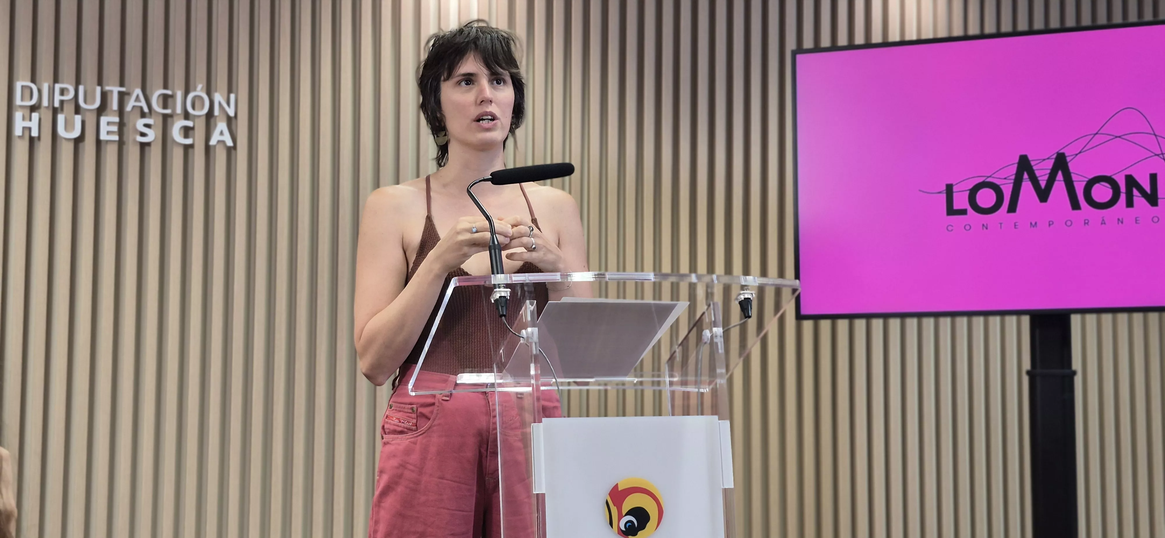 Silvia Cored. Presentación de Lo Mon Contemporáneo 2026. Foto Myriam Martínez
