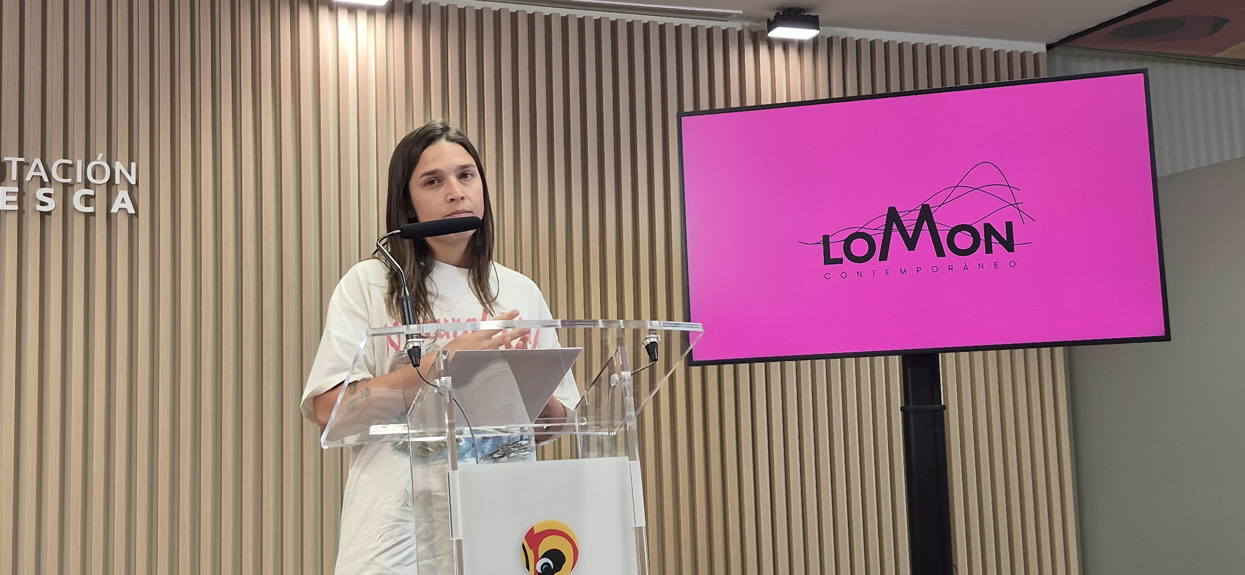 Valeria Bruni. Presentación de Lo Mon Contemporáneo 2026. Foto Myriam Martínez
