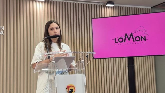 Valeria Bruni. Presentación de Lo Mon Contemporáneo 2026. Foto Myriam Martínez