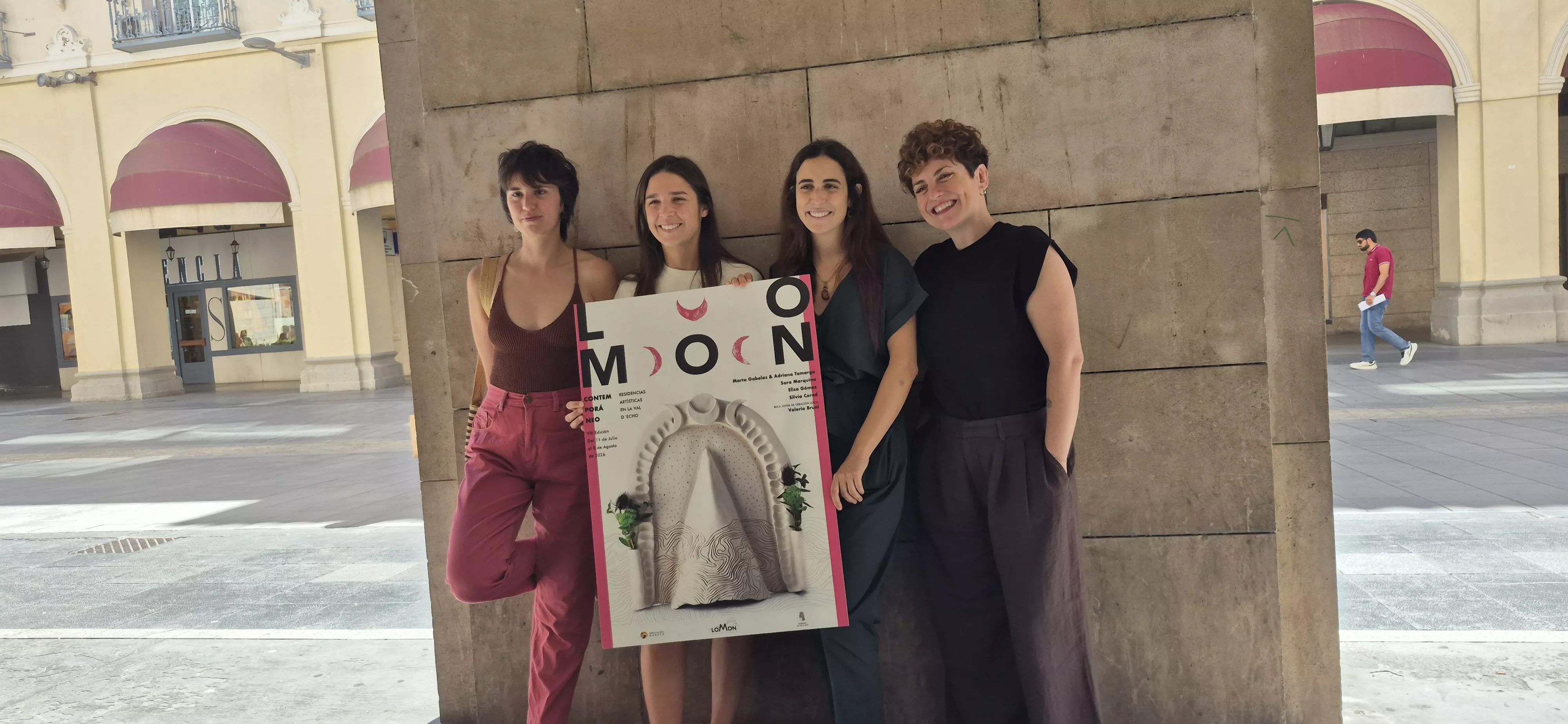 Silvia Cored, Valeria Bruni, Marta Gabelas y Marta Gabás. Foto Myriam Martínez