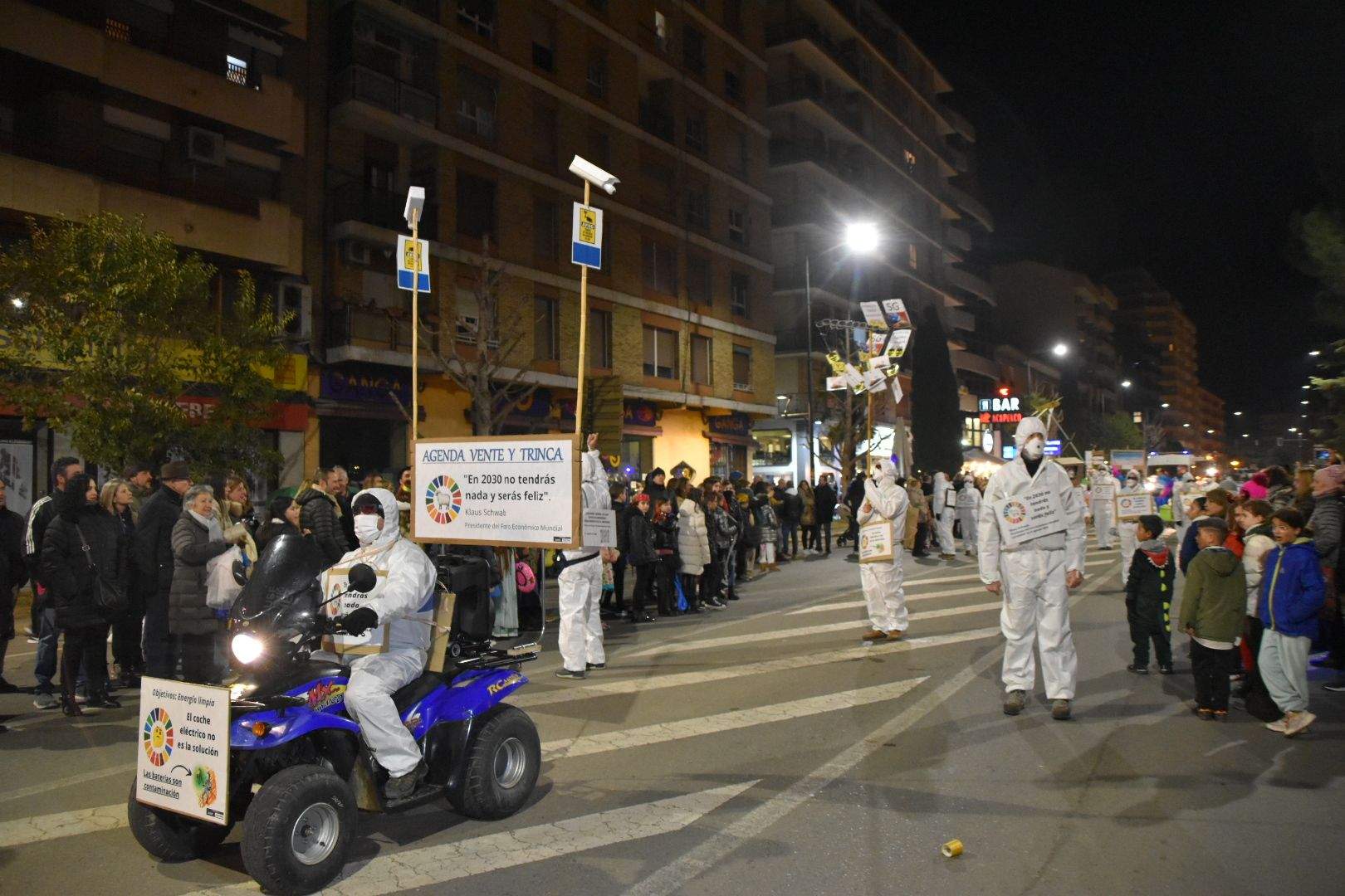 Divertido carnaval en Monzón