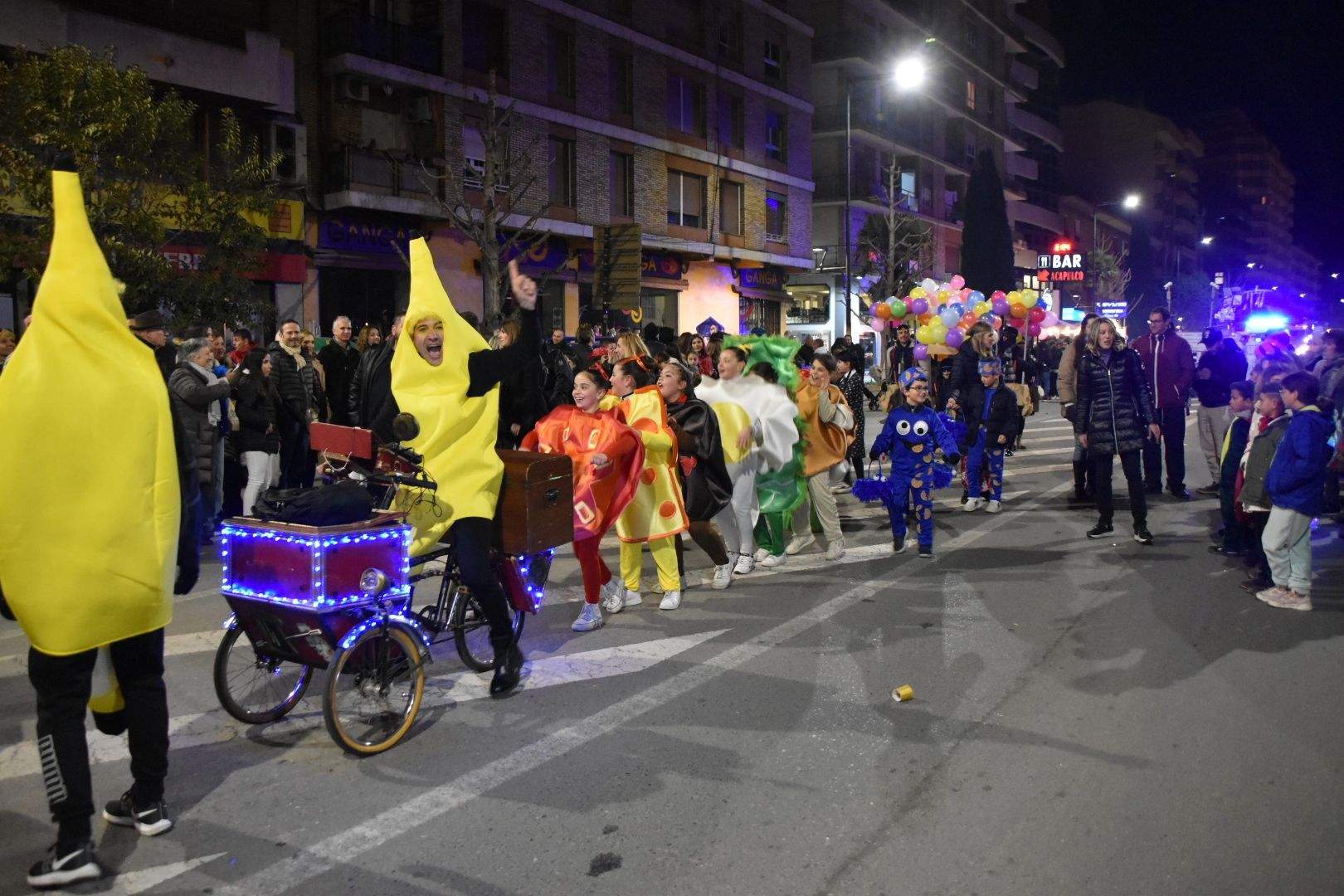 Divertido carnaval en Monzón