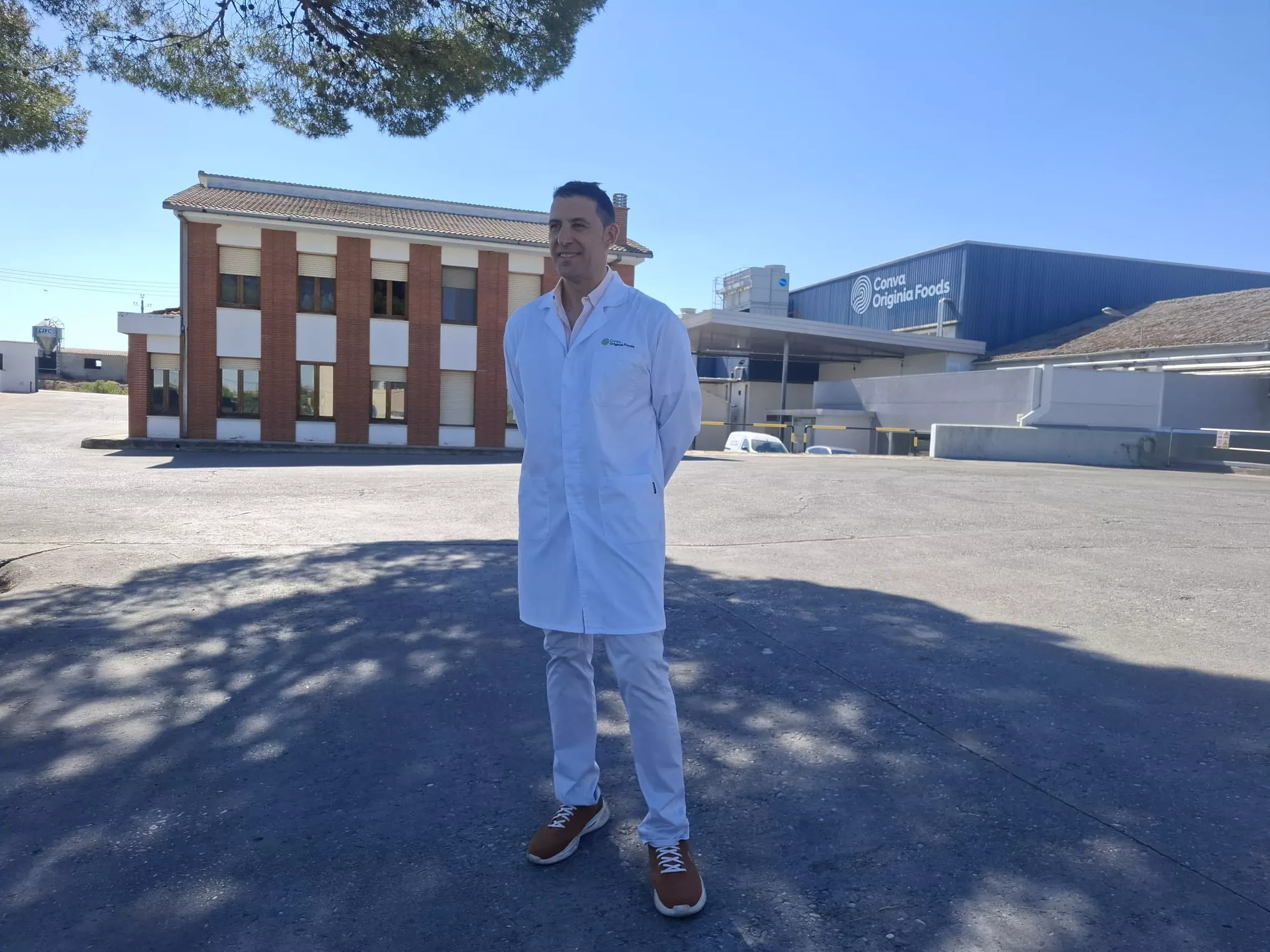 Moisés Roca, director de planta de Conva Originia Foods en Tamarite de Litera