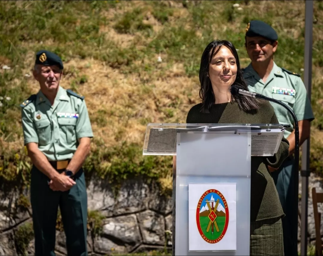 Mercedes González, directora general de la Guardia Civil. 