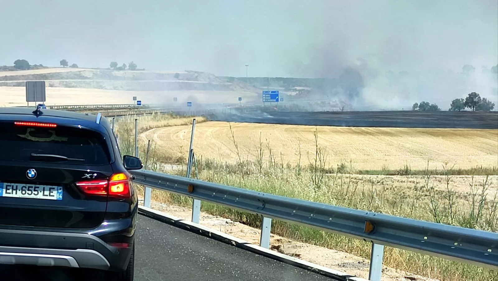 Incendios den Loporzano y Loma Verde.