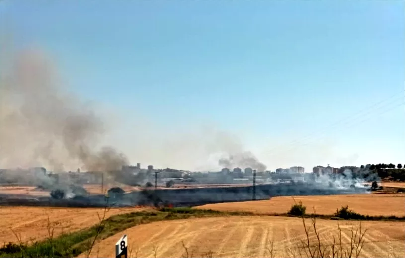 Incendios den Loporzano y Loma Verde.