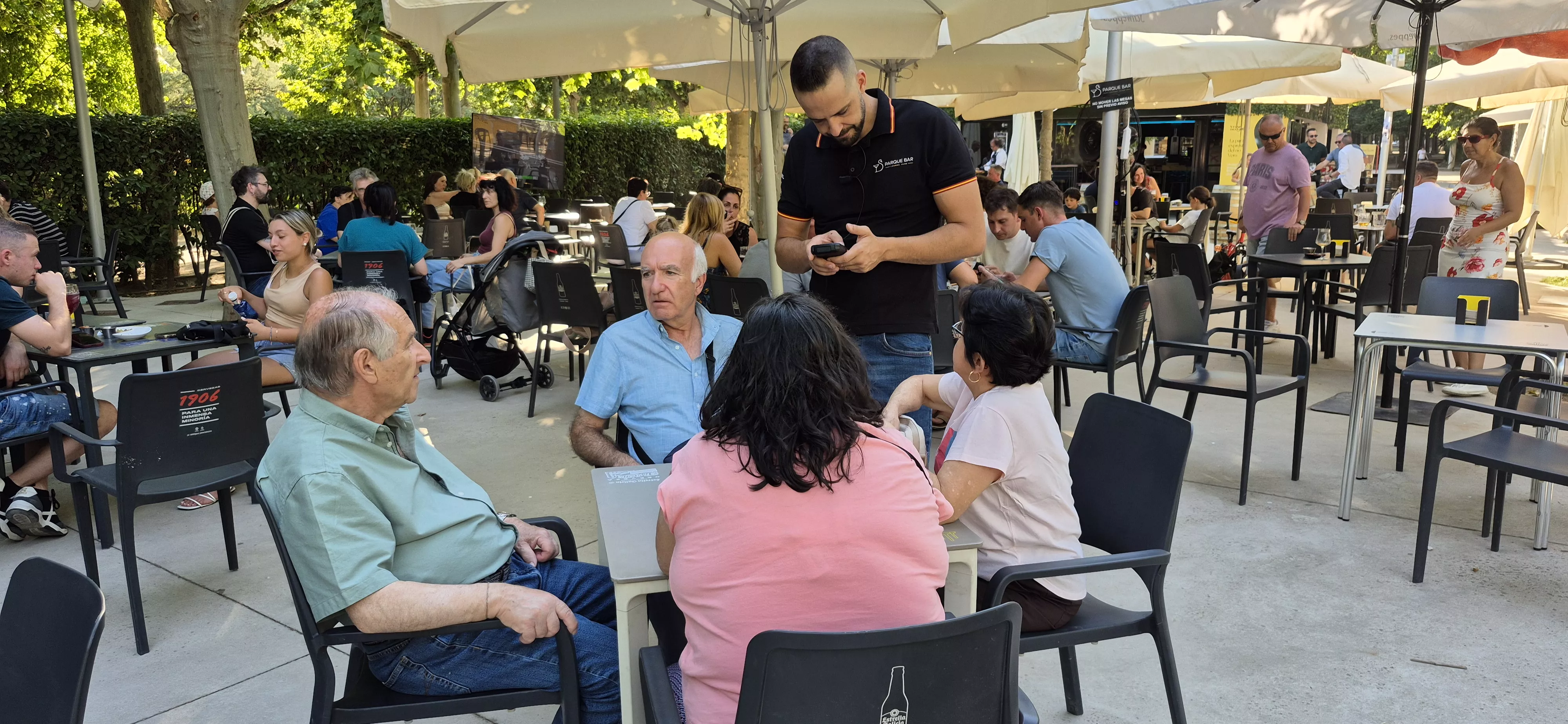 Inauguración del Parque Bar. Foto Myriam Martínez