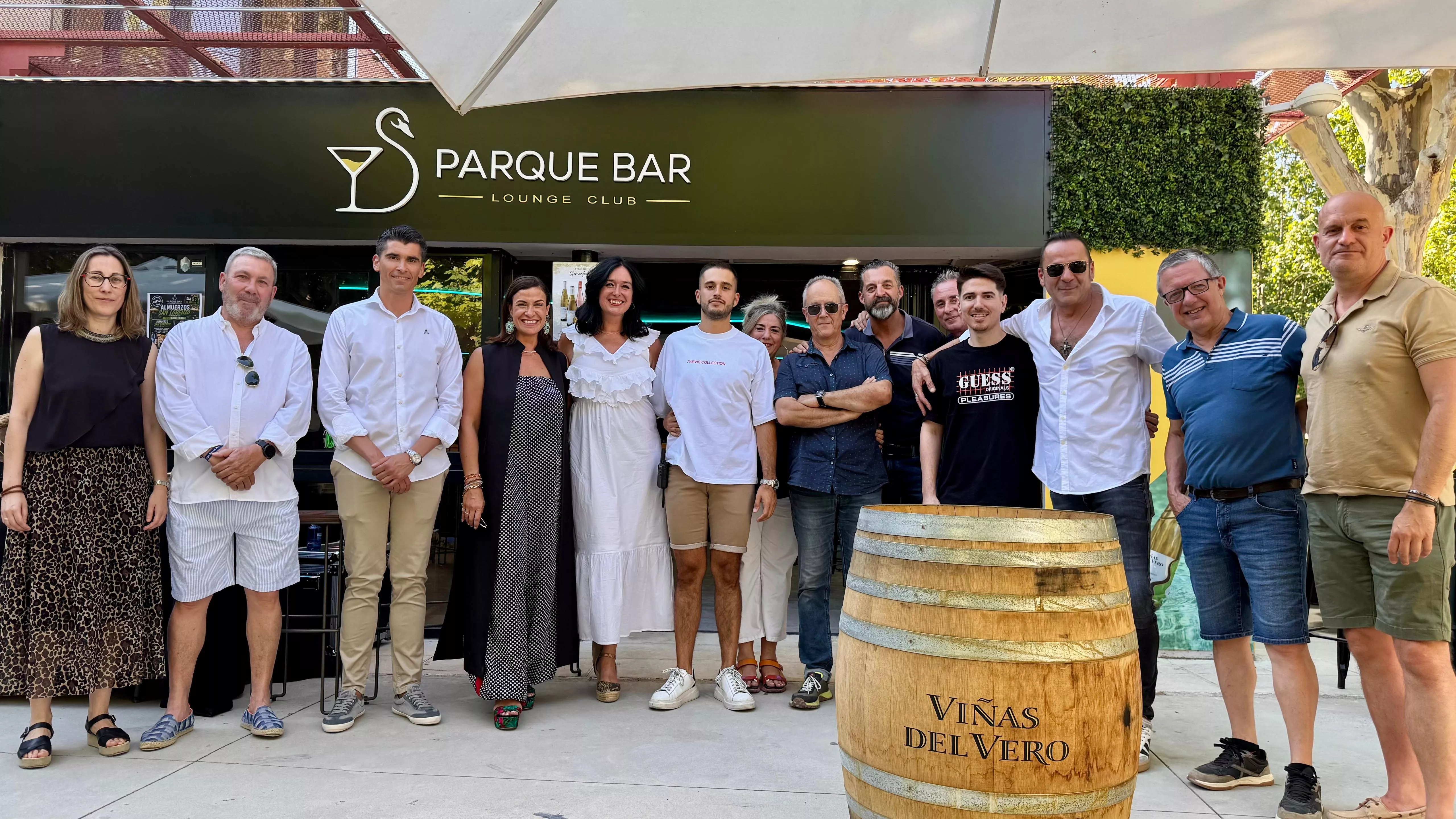 Inauguración del Parque Bar.