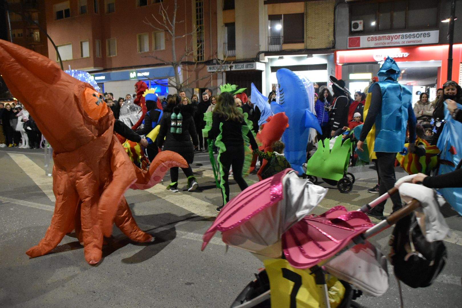 Divertido carnaval en Monzón