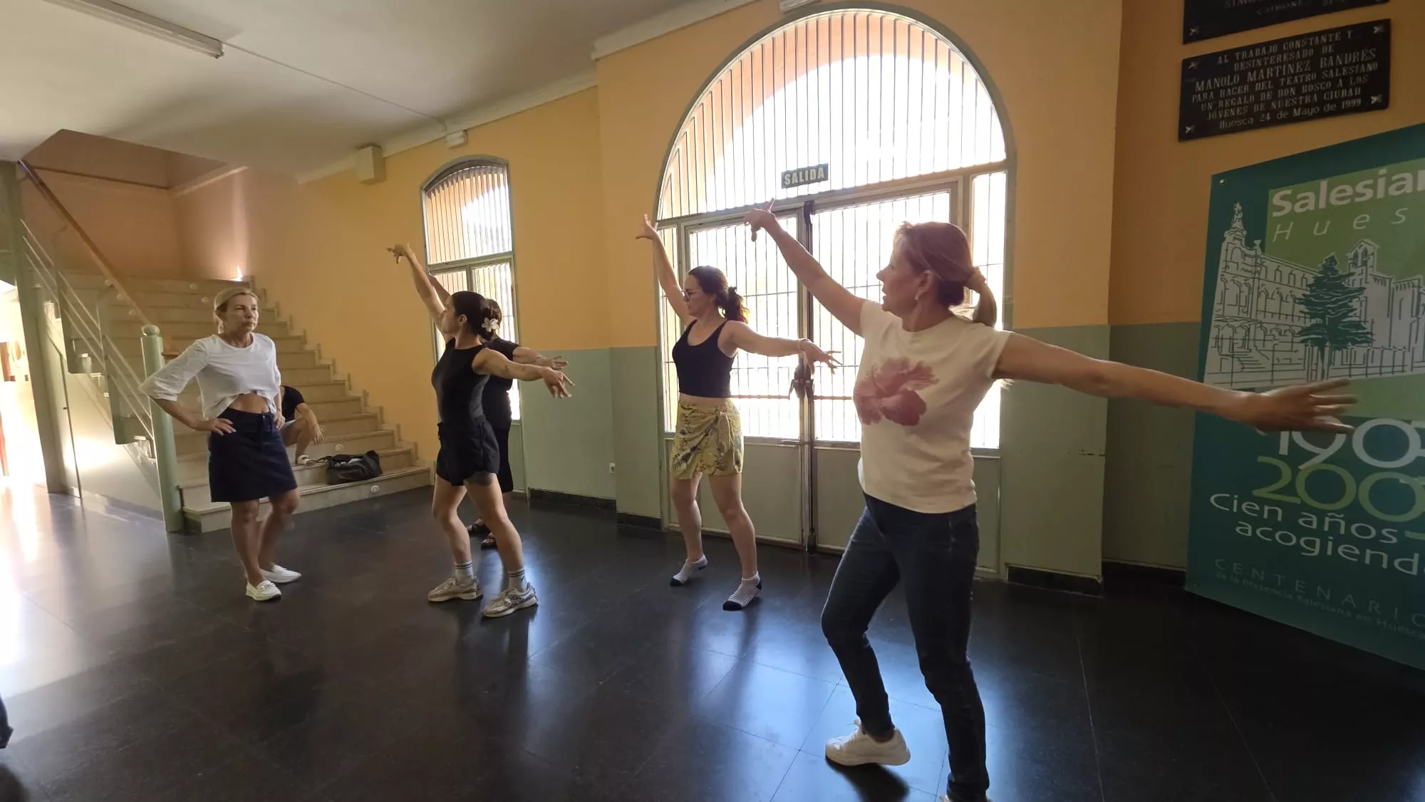 Final de curso de Espacio Danza Huesca.