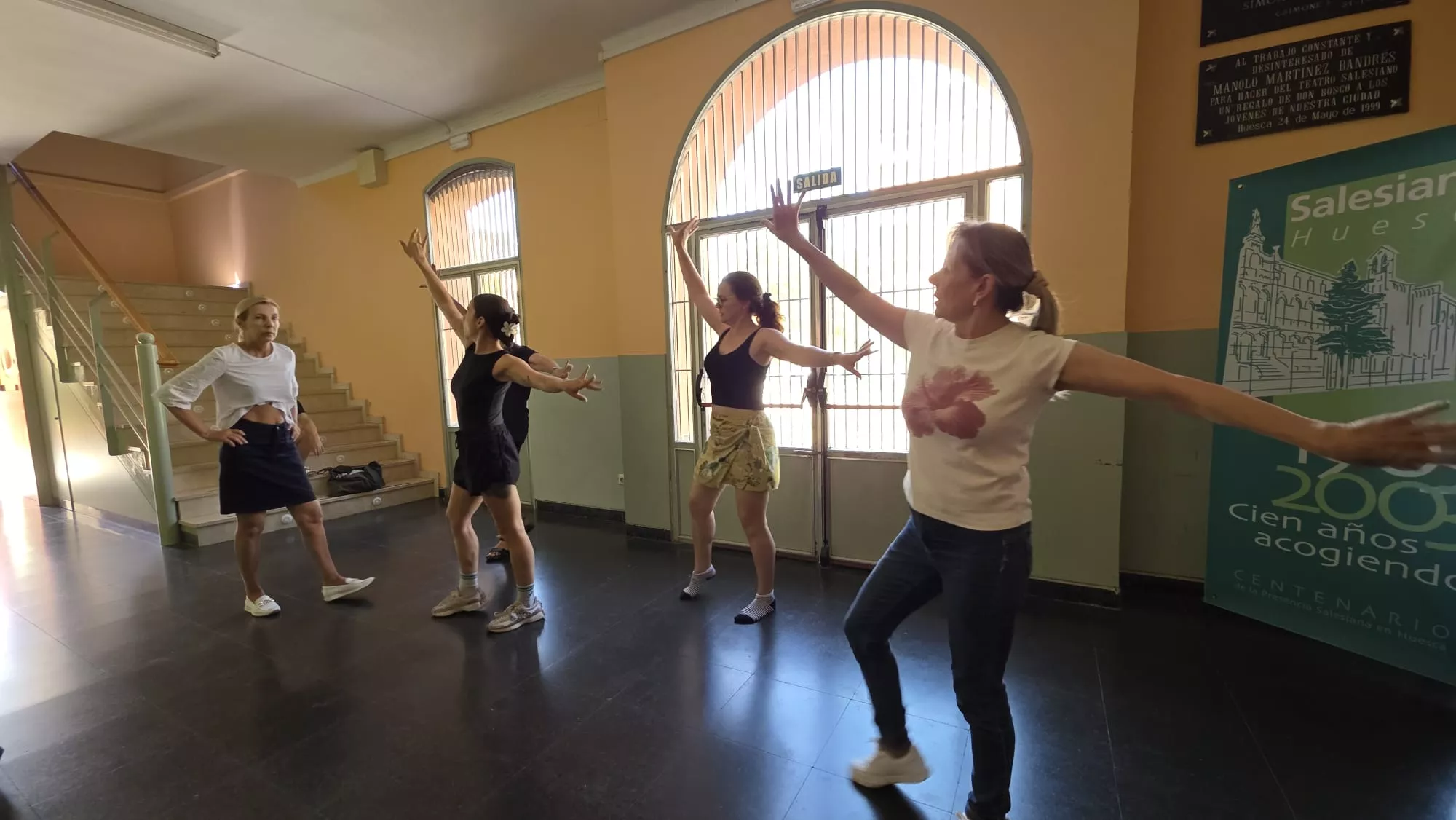 Final de curso de Espacio Danza Huesca.