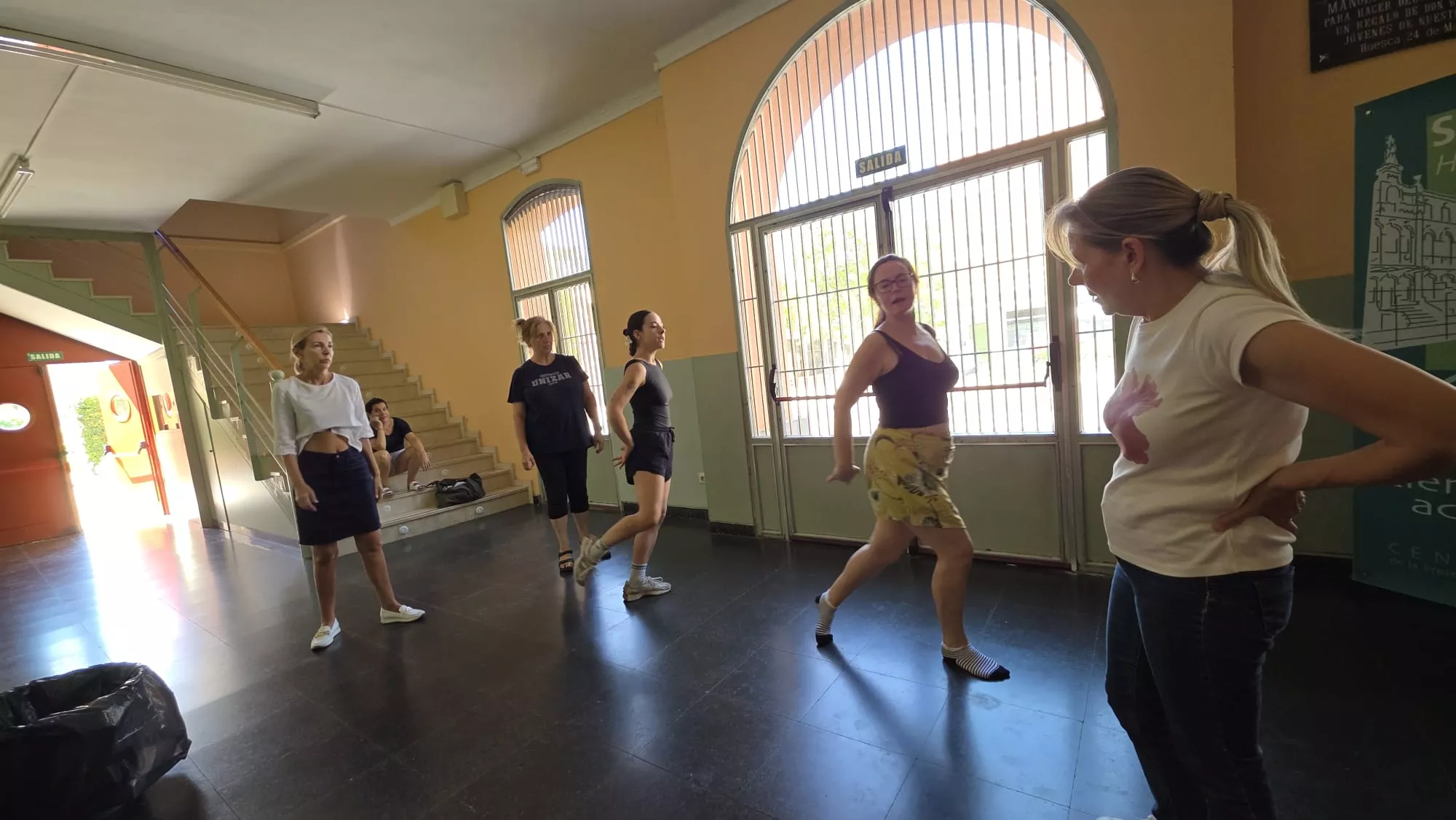 Final de curso de Espacio Danza Huesca.