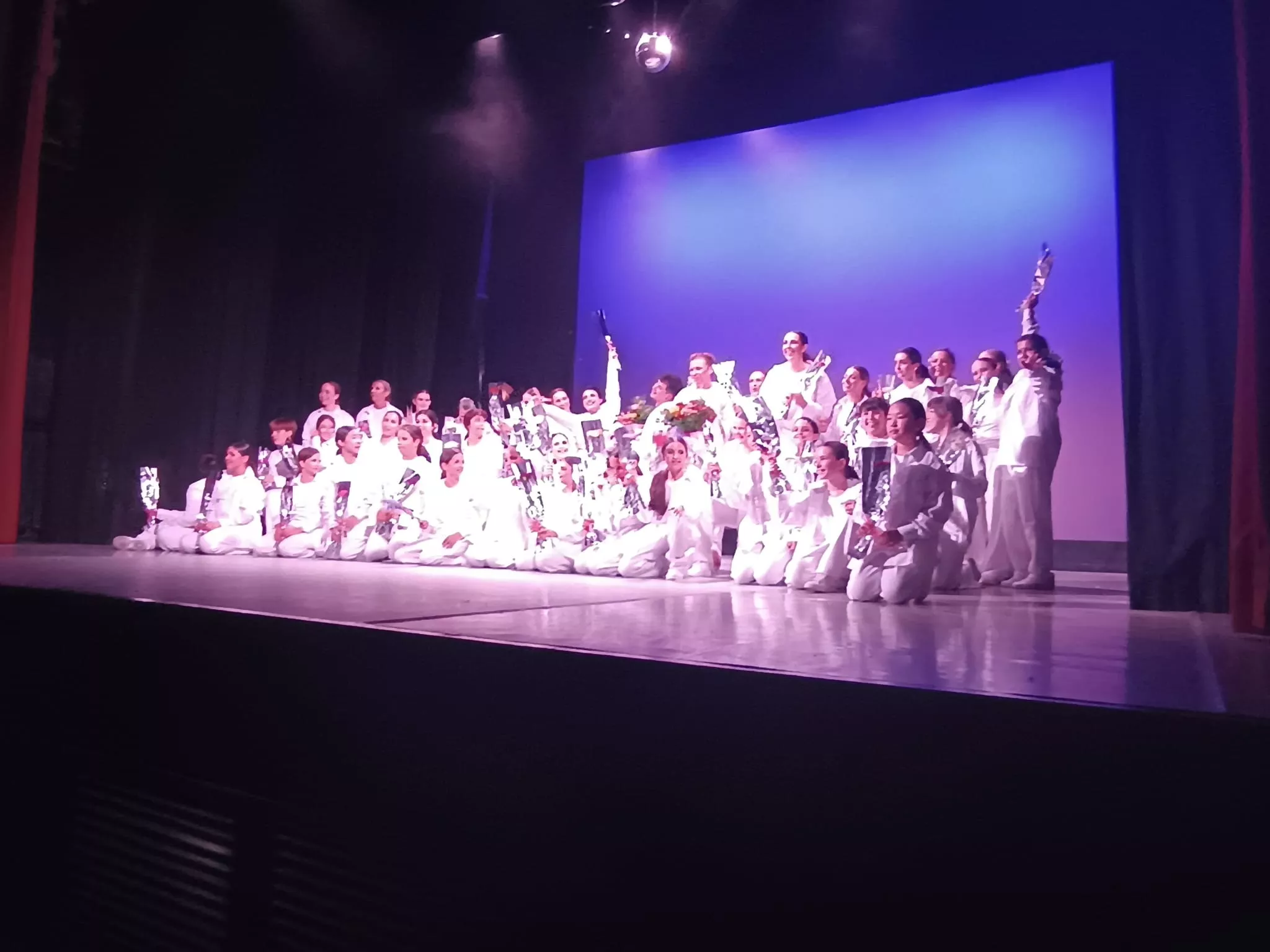 Final de curso de Espacio Danza Huesca.