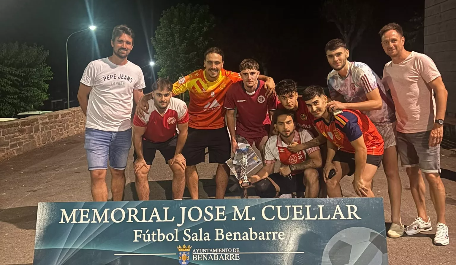 Los Hombres de Walter, campeón de la XV edición del torneo de Banabarre.