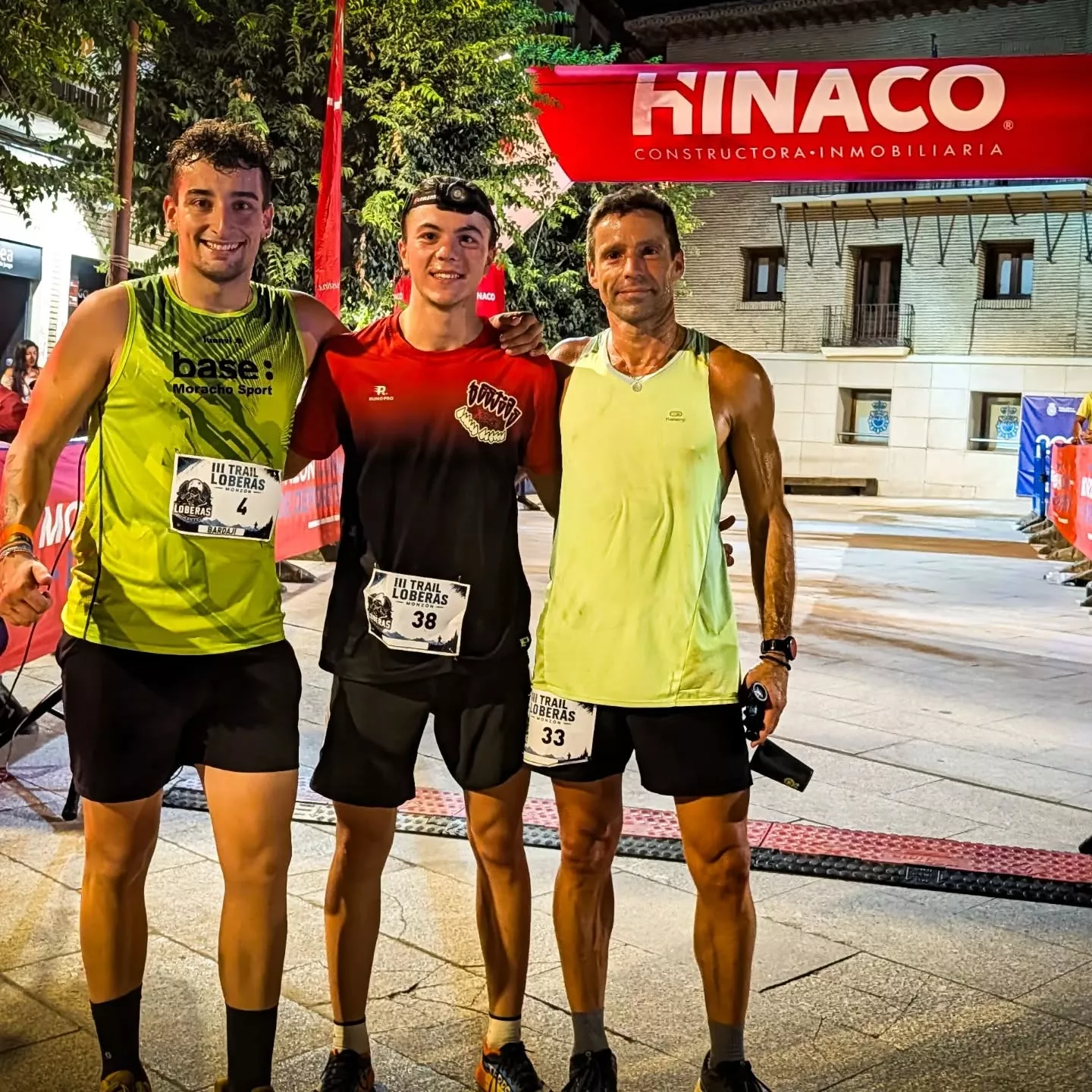Podio masculino 12K