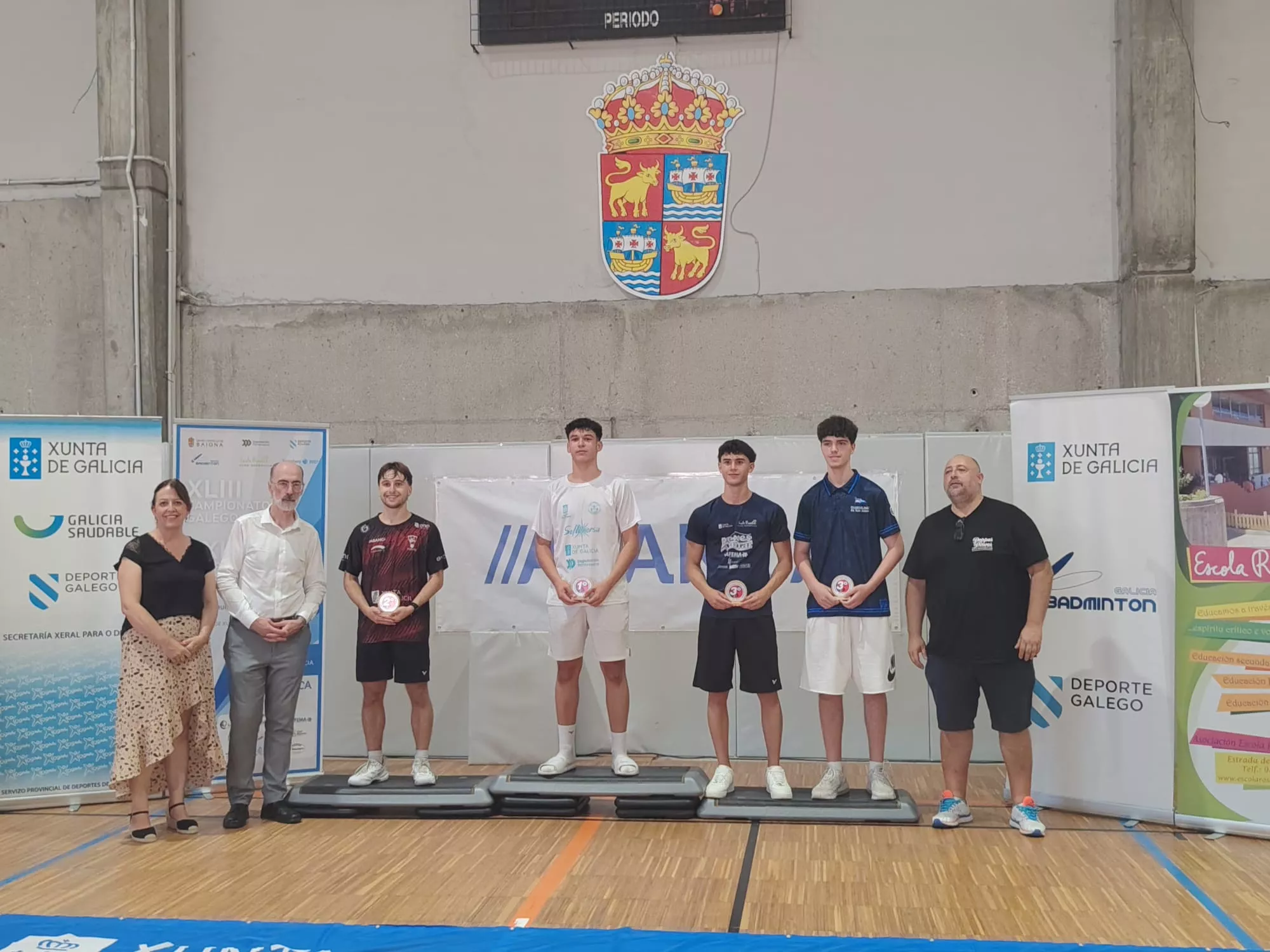 Raúl Bergua, subcampeón Sub-19 en Galicia Raúl Bergua, subcampeón Sub-19 en Galicia
