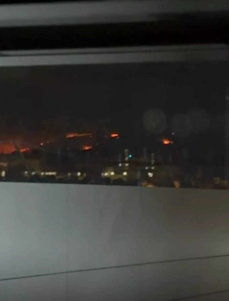 Avance del incendio declarado en Loporzano.