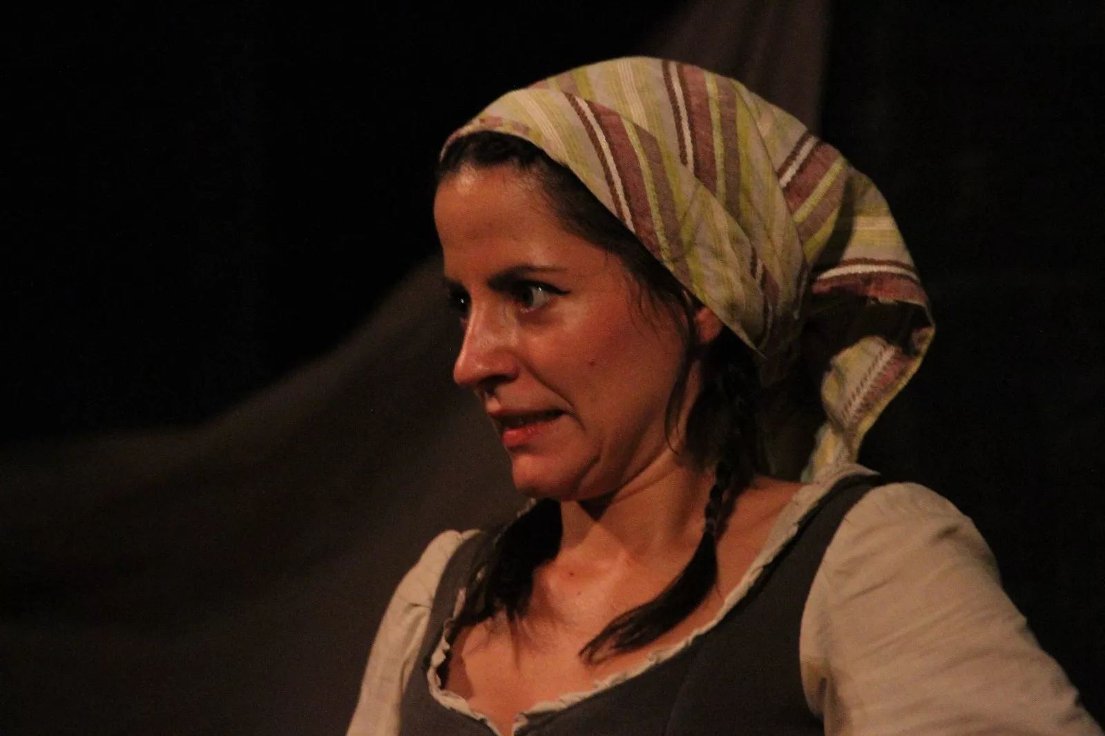 Viridiana y “La hoguera de las Maravillas” en el Corral de Comedias de Robres. Foto Carlos Neofato