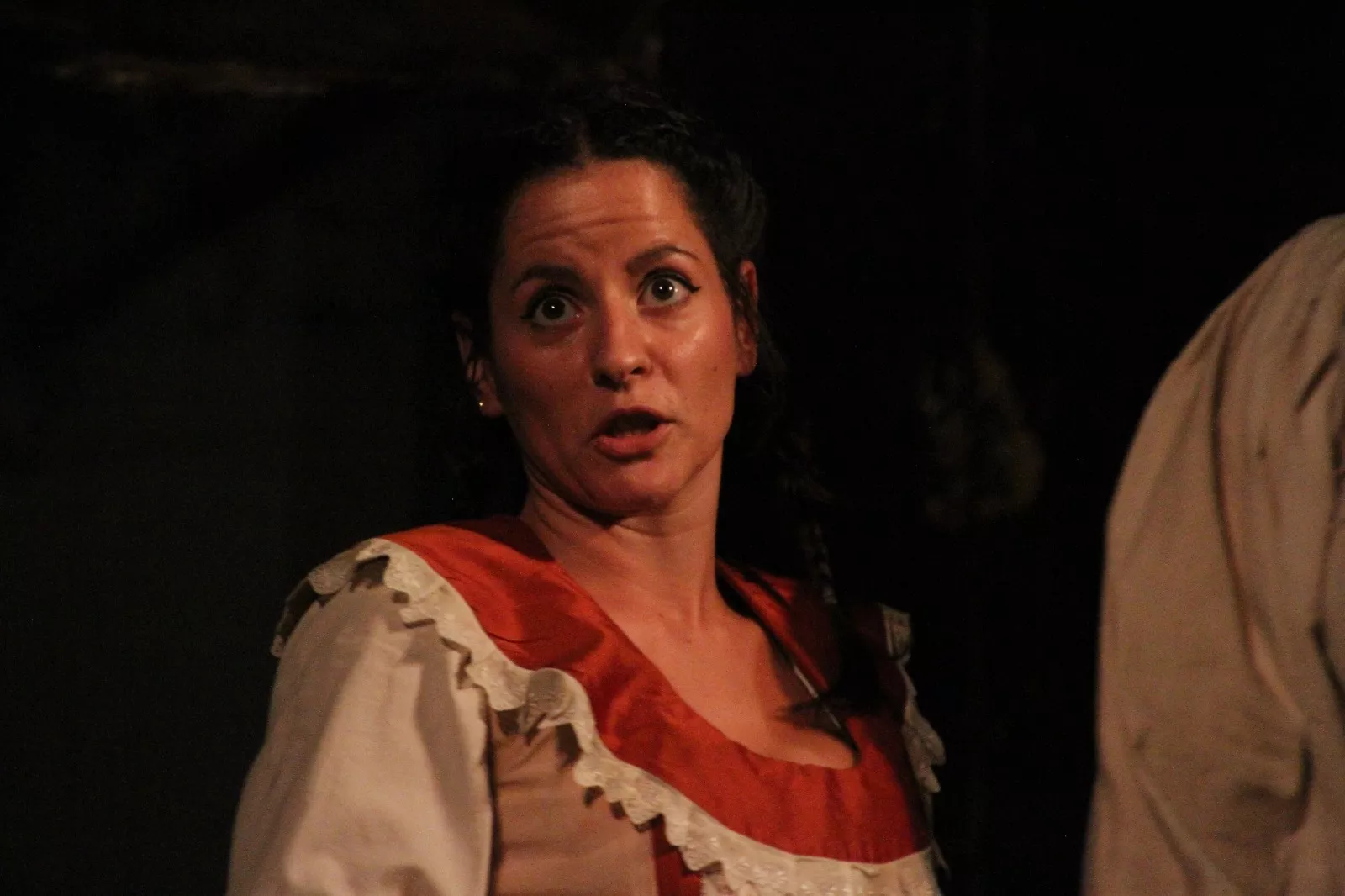 Viridiana y “La hoguera de las Maravillas” en el Corral de Comedias de Robres. Foto Carlos Neofato