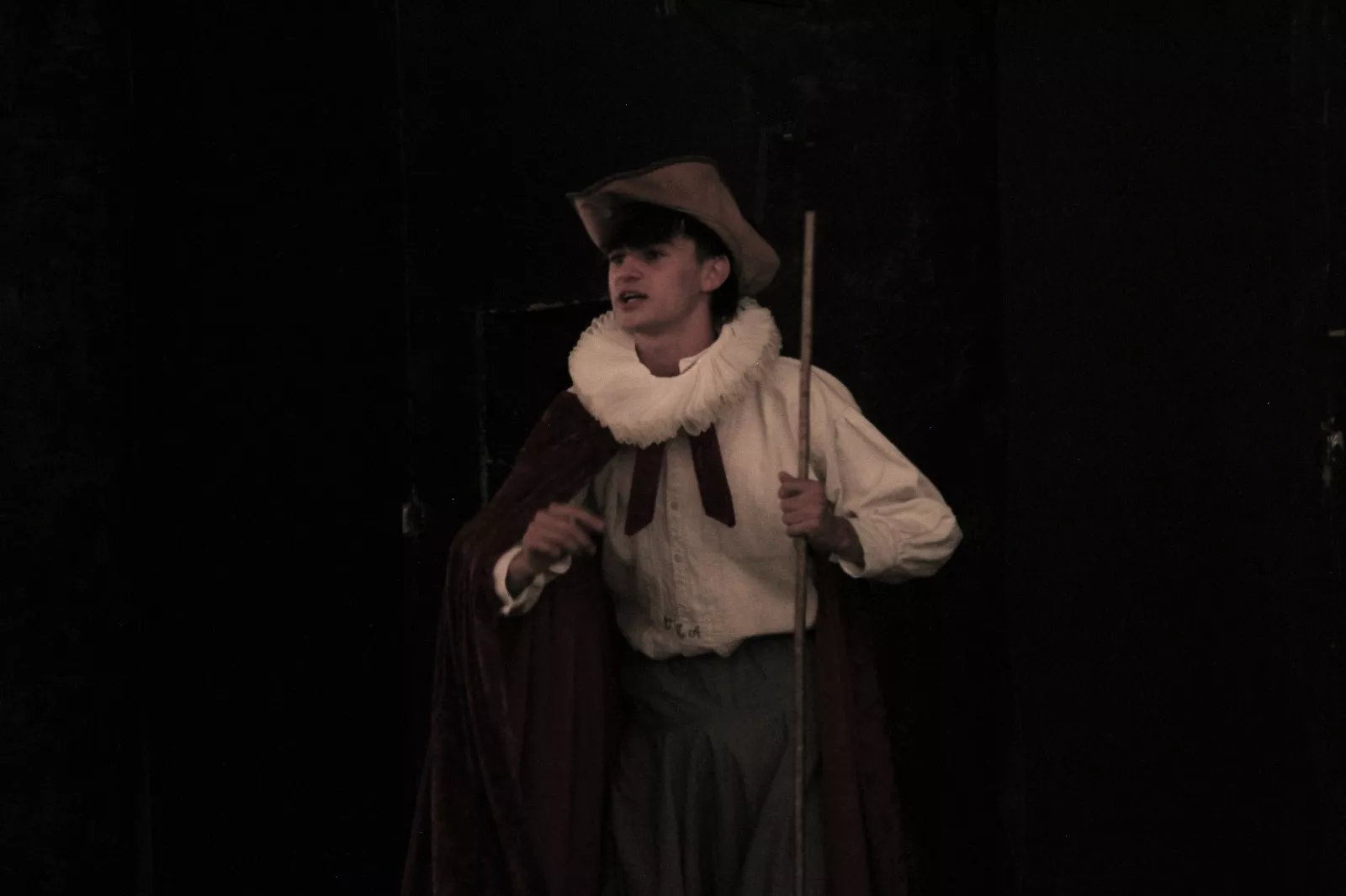 Viridiana y “La hoguera de las Maravillas” en el Corral de Comedias de Robres. Foto Carlos Neofato