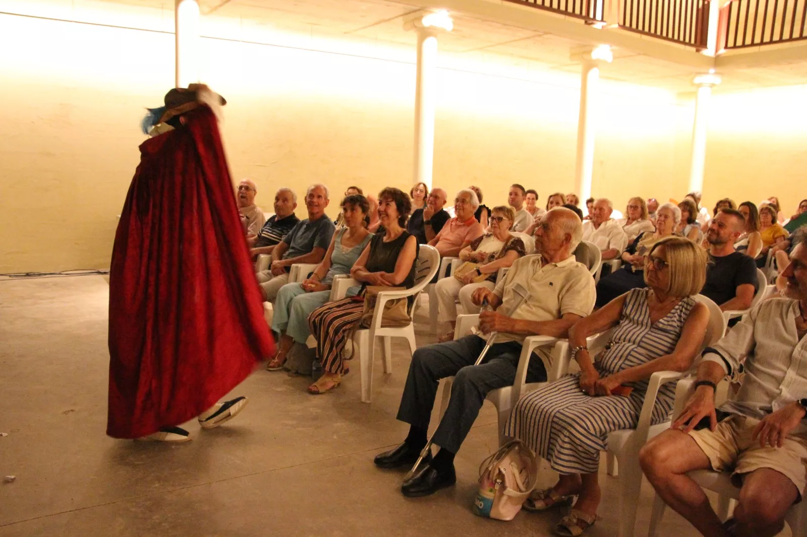 Viridiana y “La hoguera de las Maravillas” en el Corral de Comedias de Robres. Foto Carlos Neofato