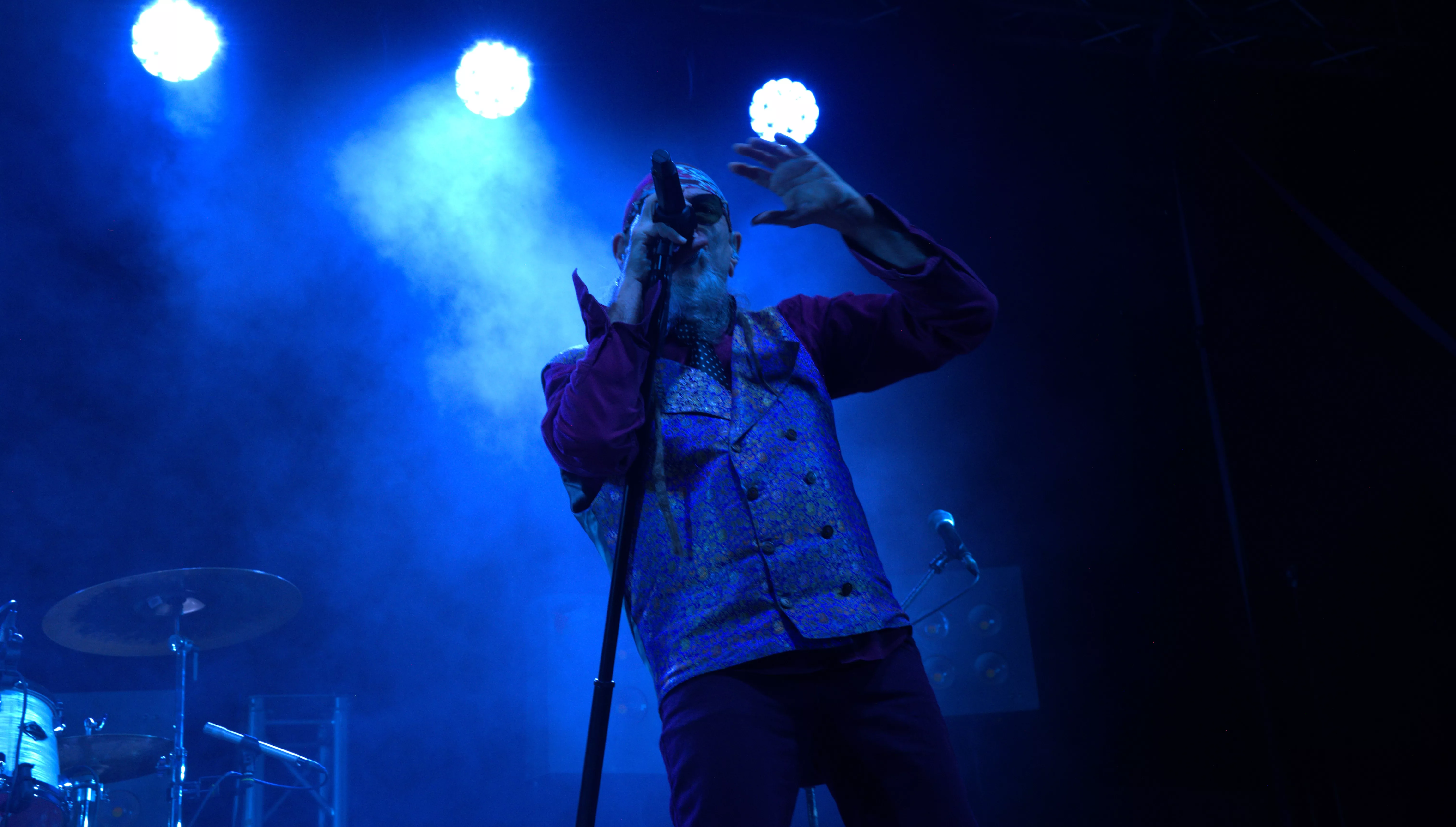 Actuación de El Drogas en el Festival Castillo de Aínsa. Foto Sonia Gracia