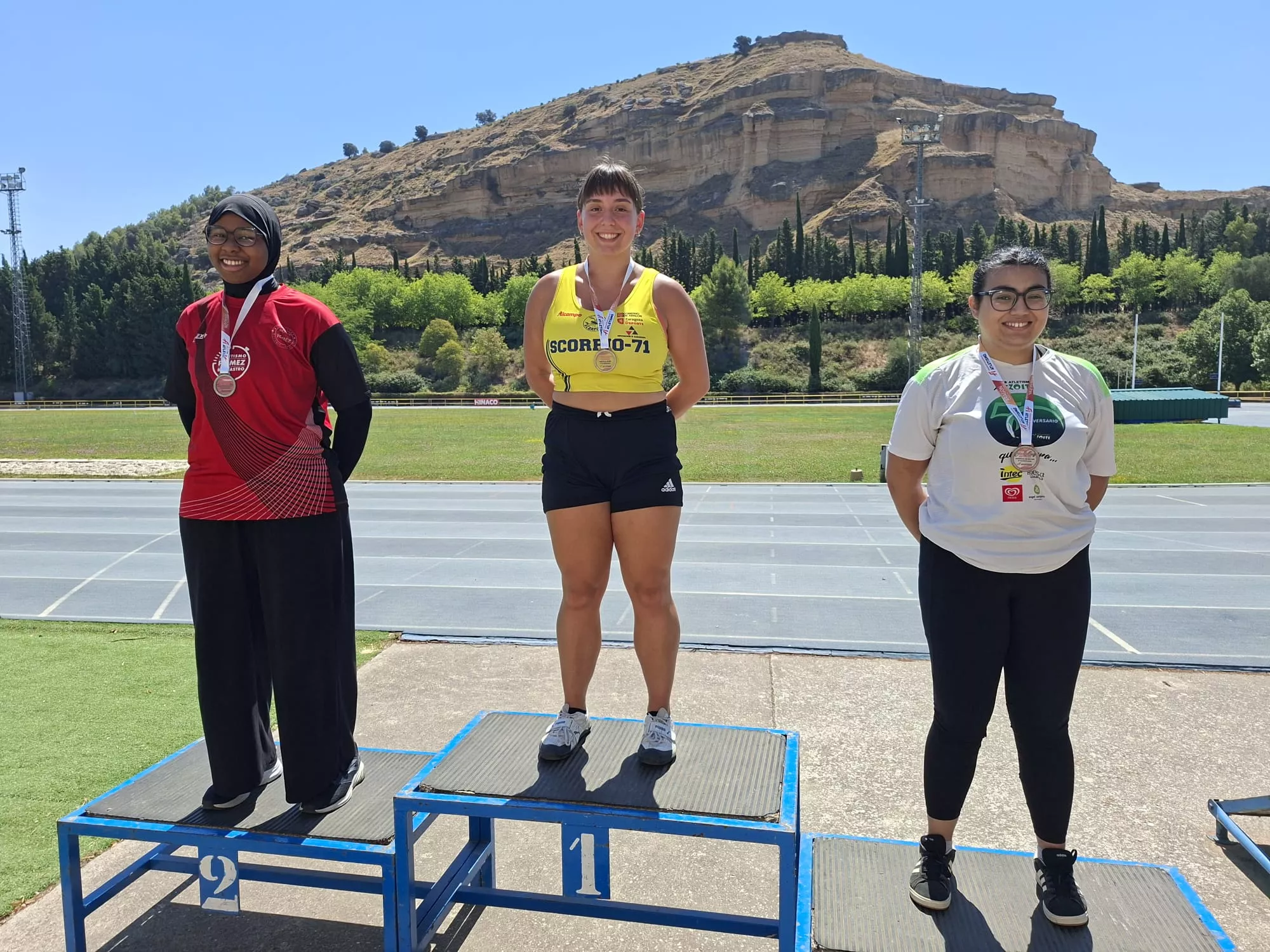 Campeonato de Aragón de lanzamientos.