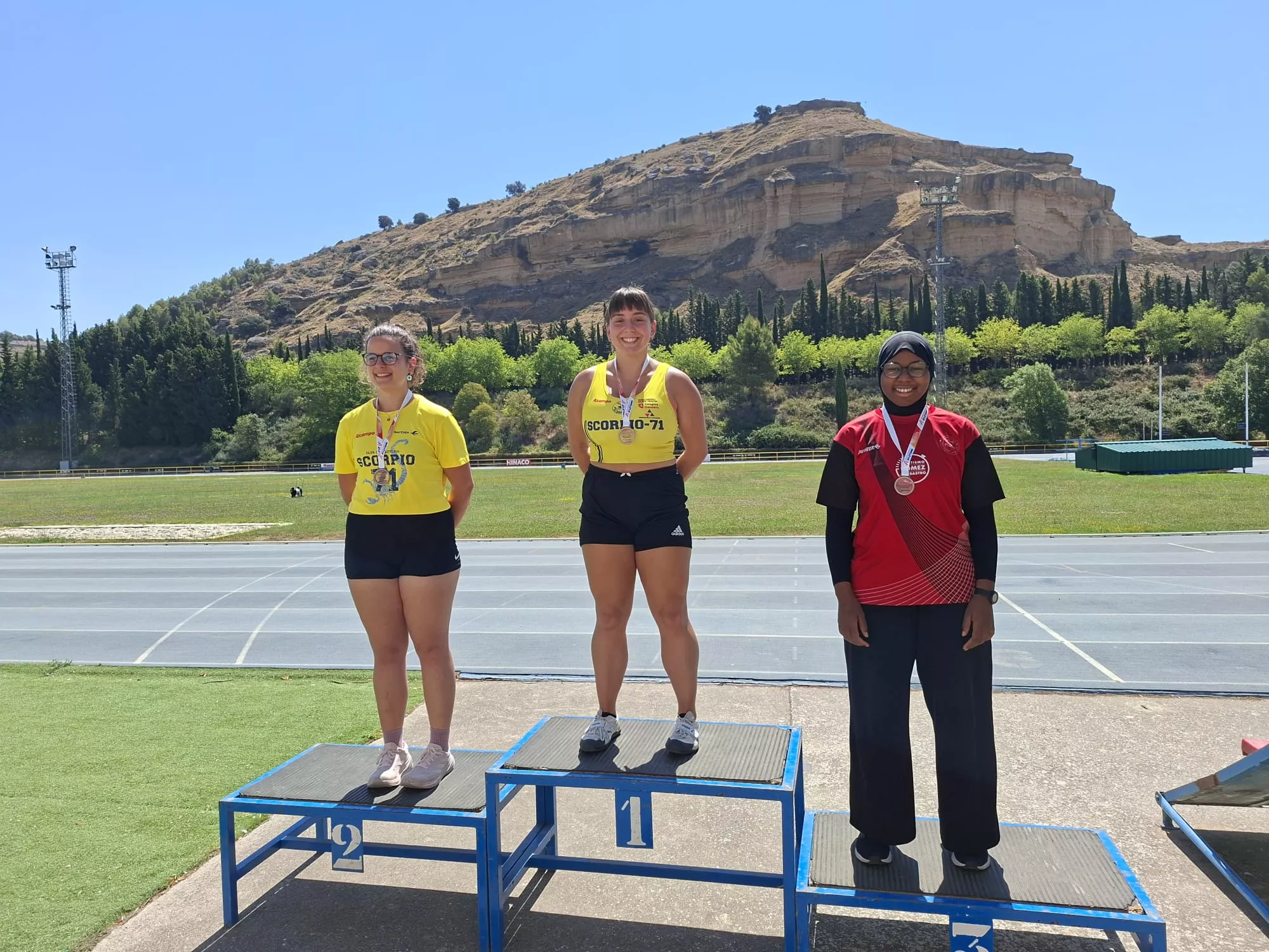 Campeonato de Aragón de lanzamientos.