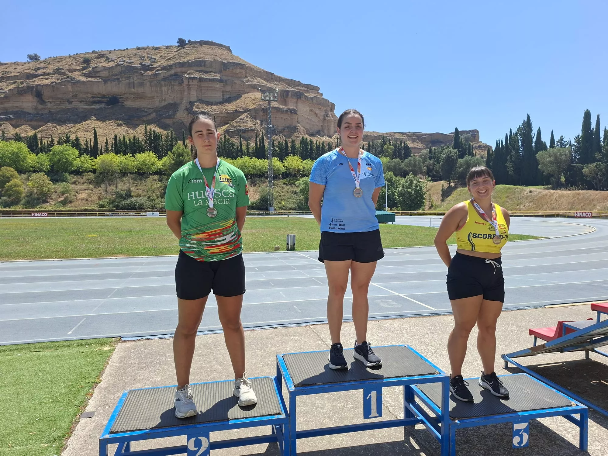 Campeonato de Aragón de lanzamientos.