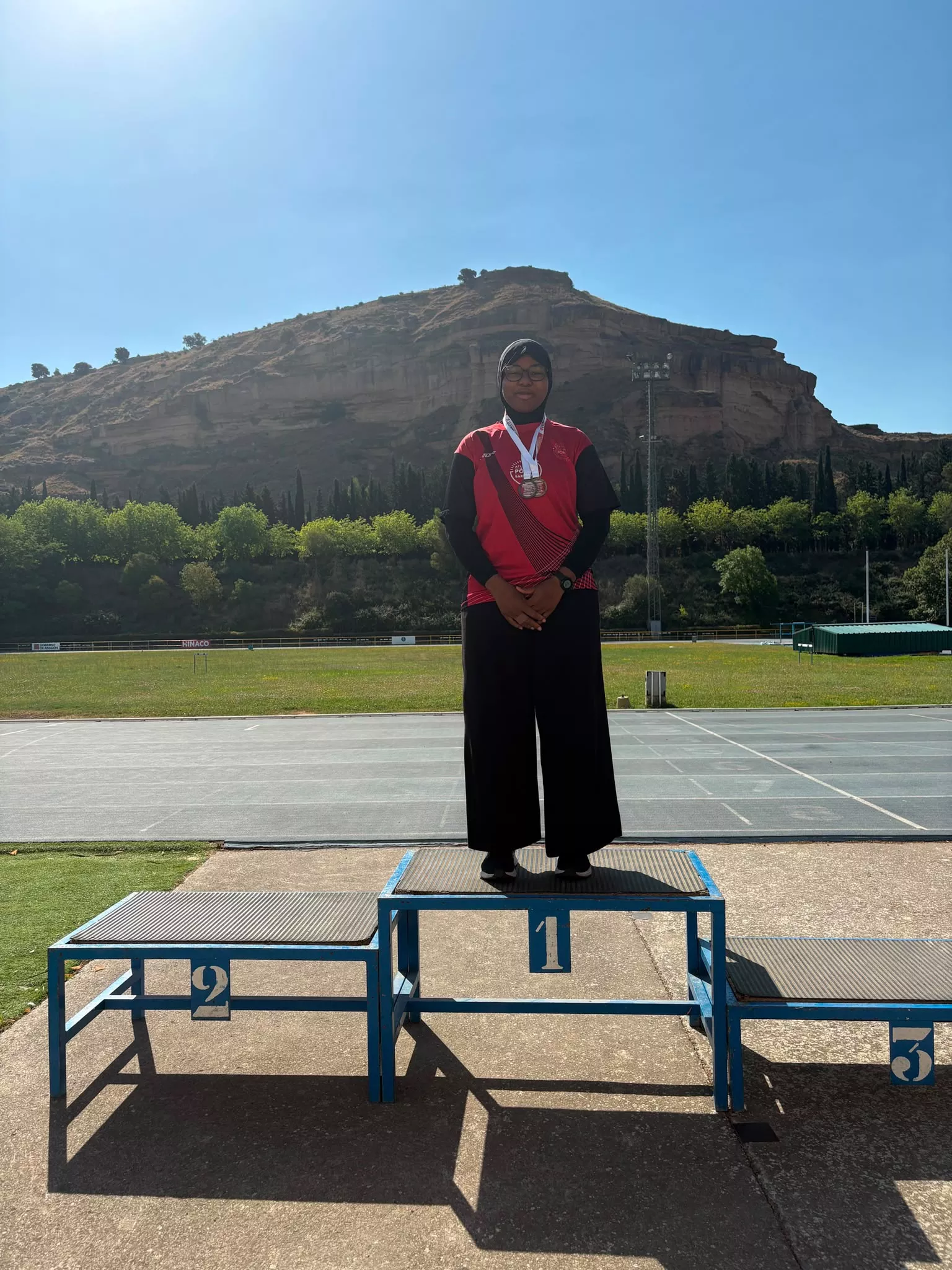 Campeonato de Aragón de lanzamientos.
