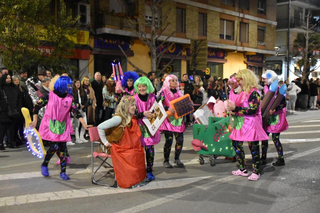 Imagen de la pasada edición del carnaval en Monzón.