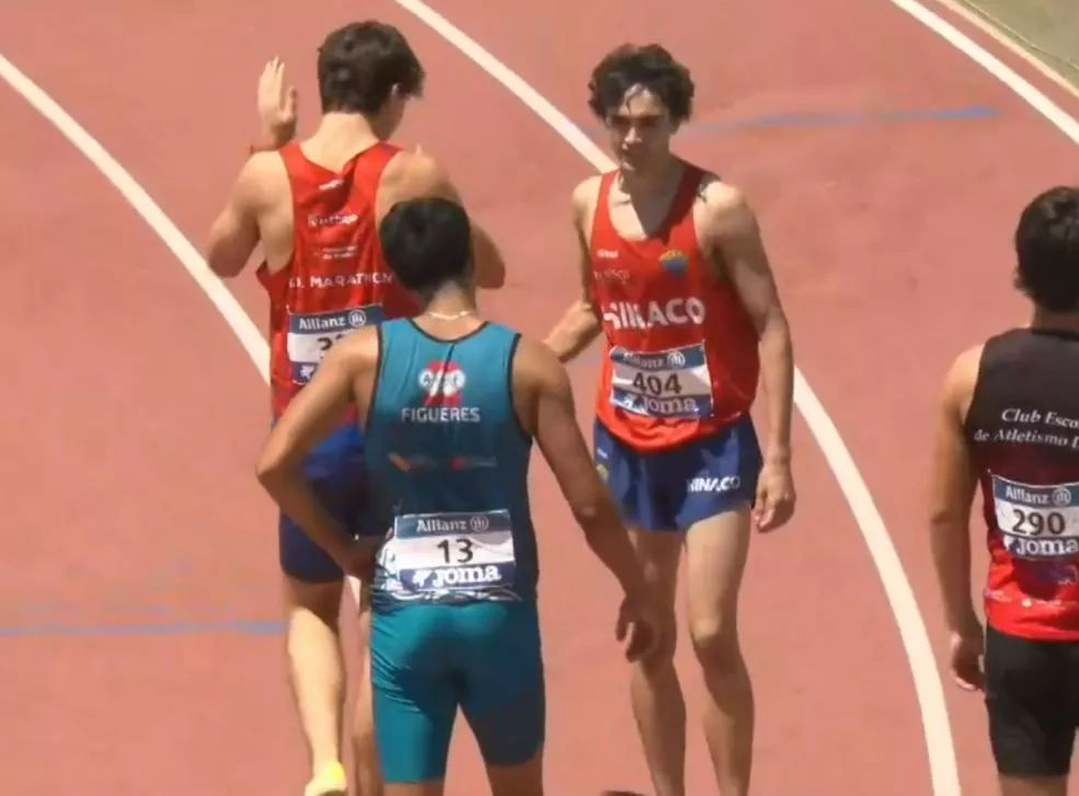 Marcos del Olmo en la  final