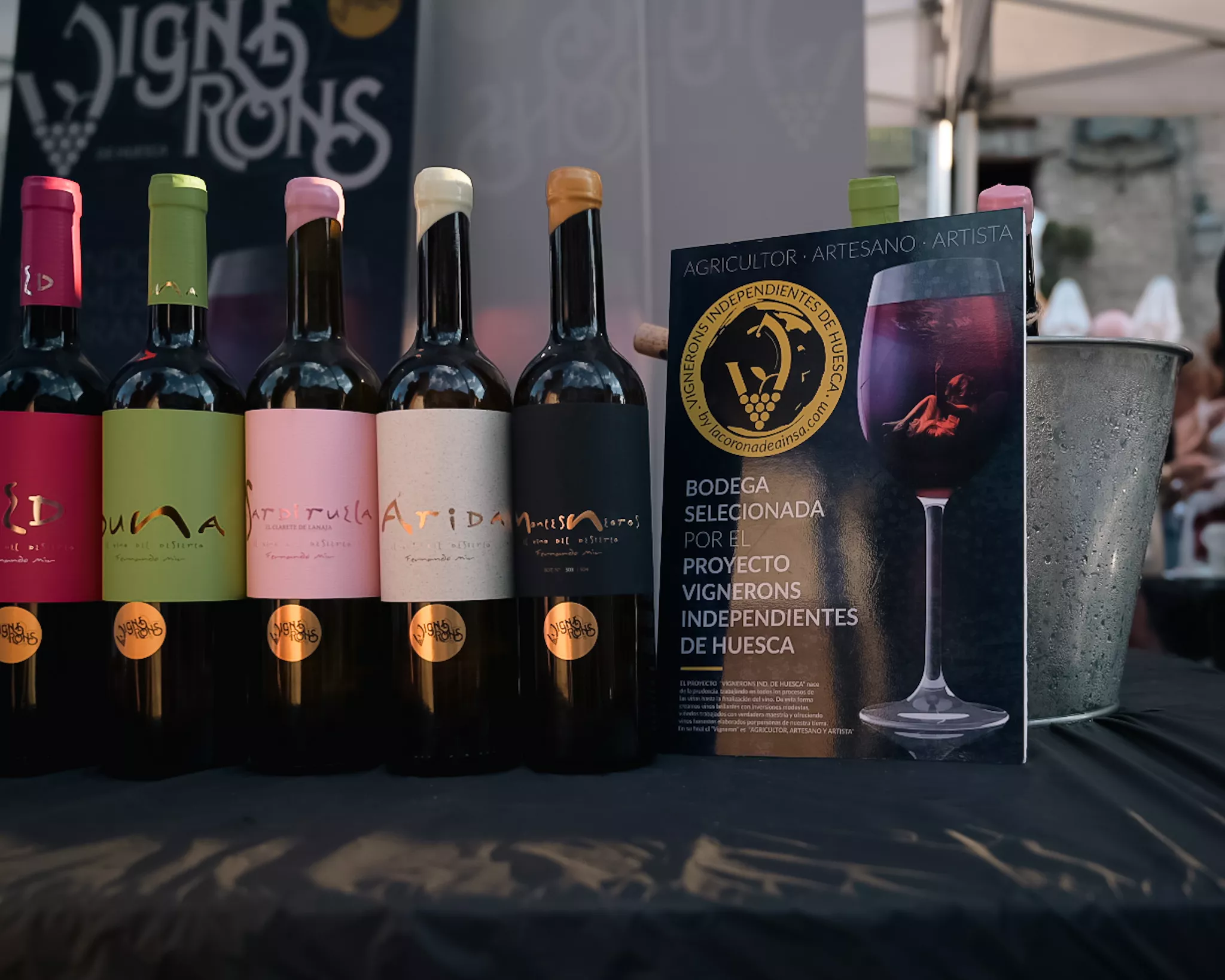 Puro Relajo y Vignerons en el Festival Castillo de Aínsa. Foto: Germán Bueso