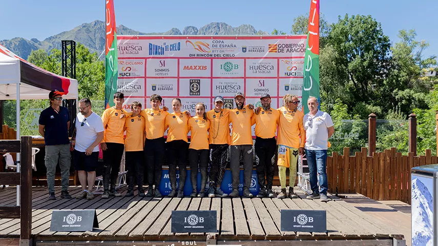 Podio de la competición. Foto: REFC